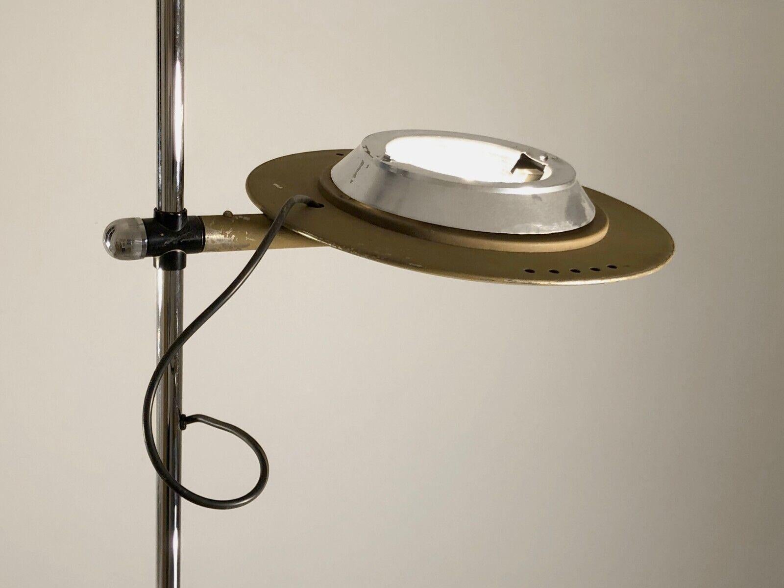 A POST-MODERN Minimal FLOOR LAMP by RICO & ROSEMARIE BALTENSWEILER, Swiss 1970 For Sale 3