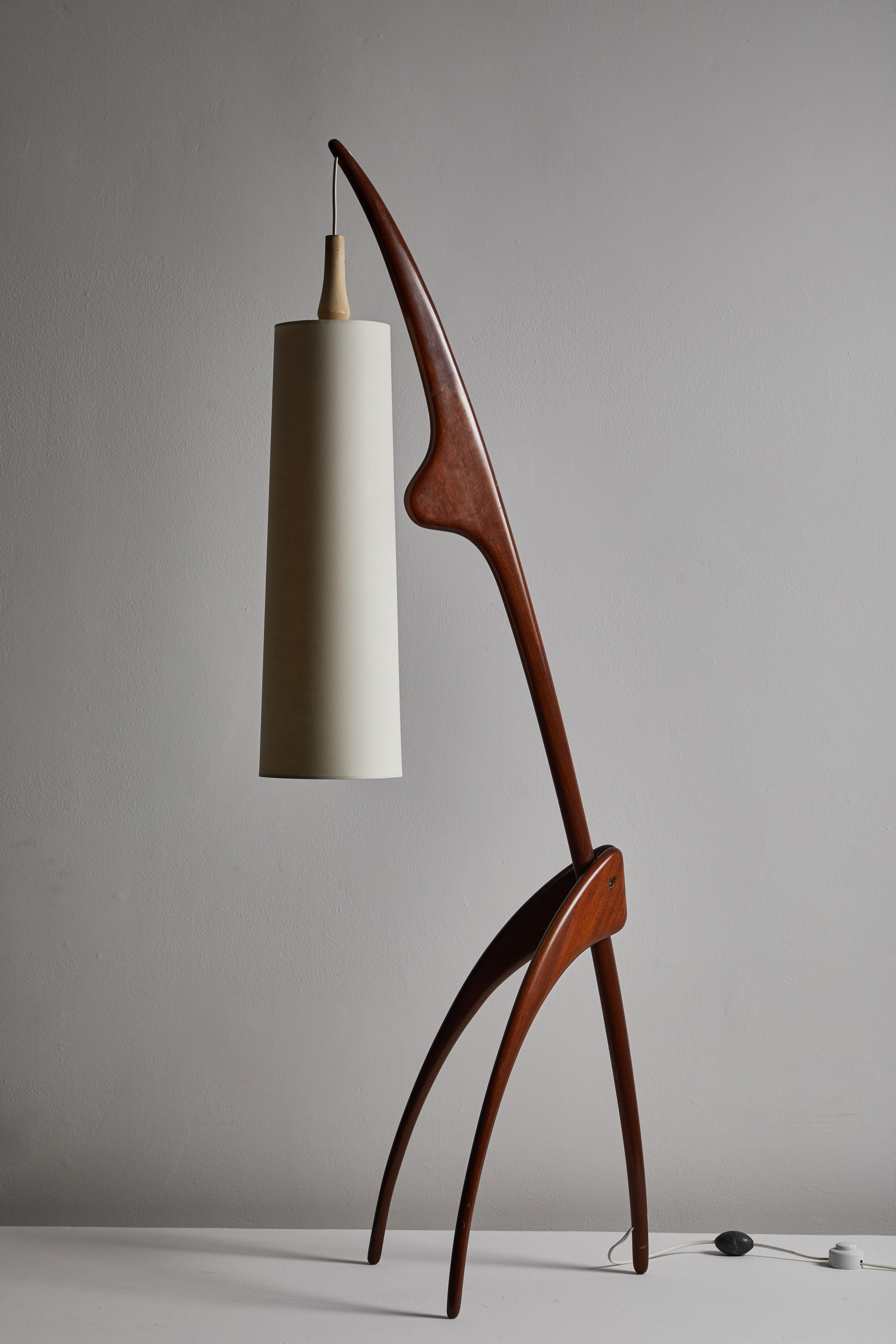 Mid-20th Century Floor Lamp by Rispal