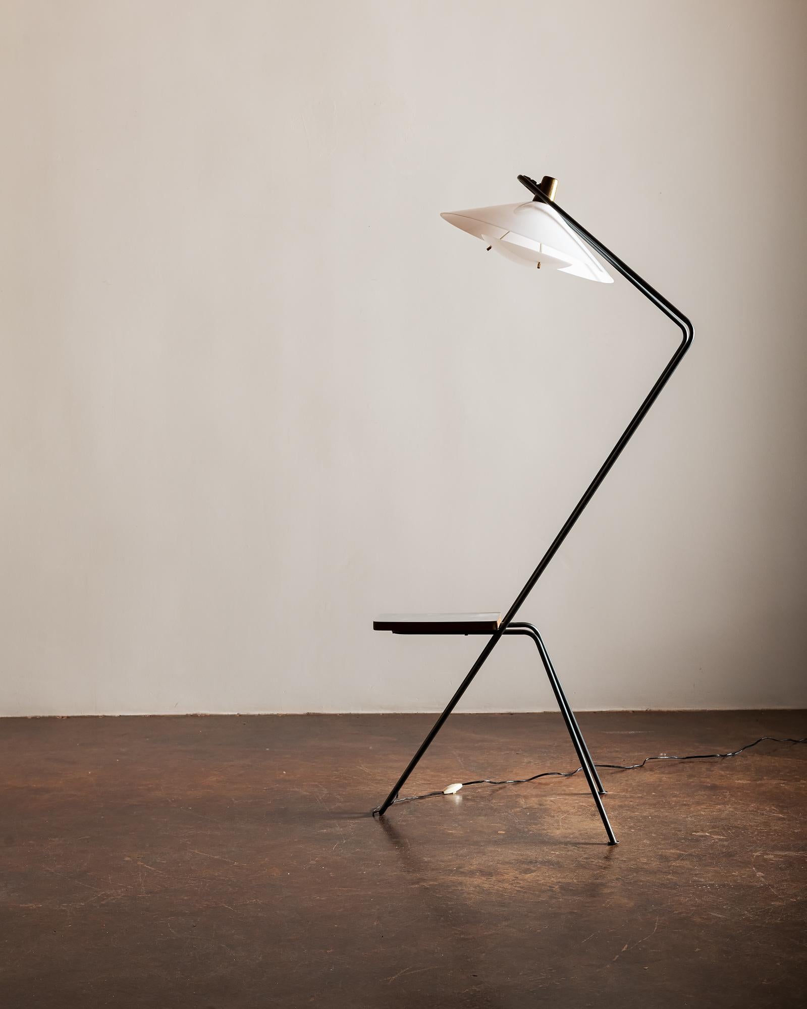 Mid-Century Modern Floor Lamp by Robert Mathieu, France, 1950s