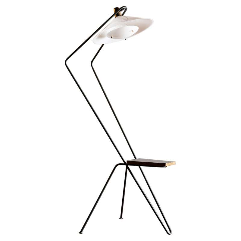 Floor Lamp by Robert Mathieu, France, 1950s at 1stDibs