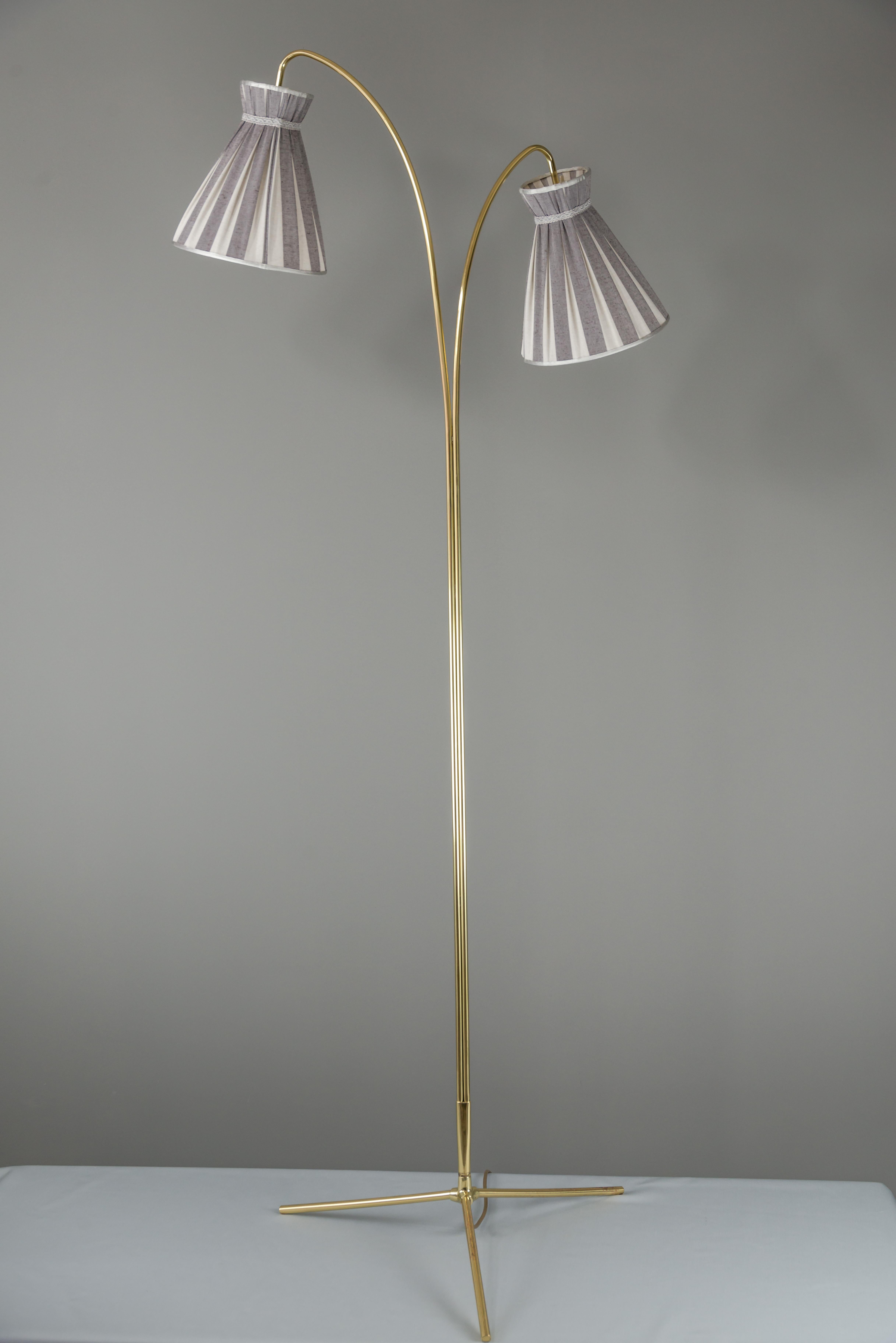 Austrian Floor Lamp by Rupert Nikoll, circa 1950s