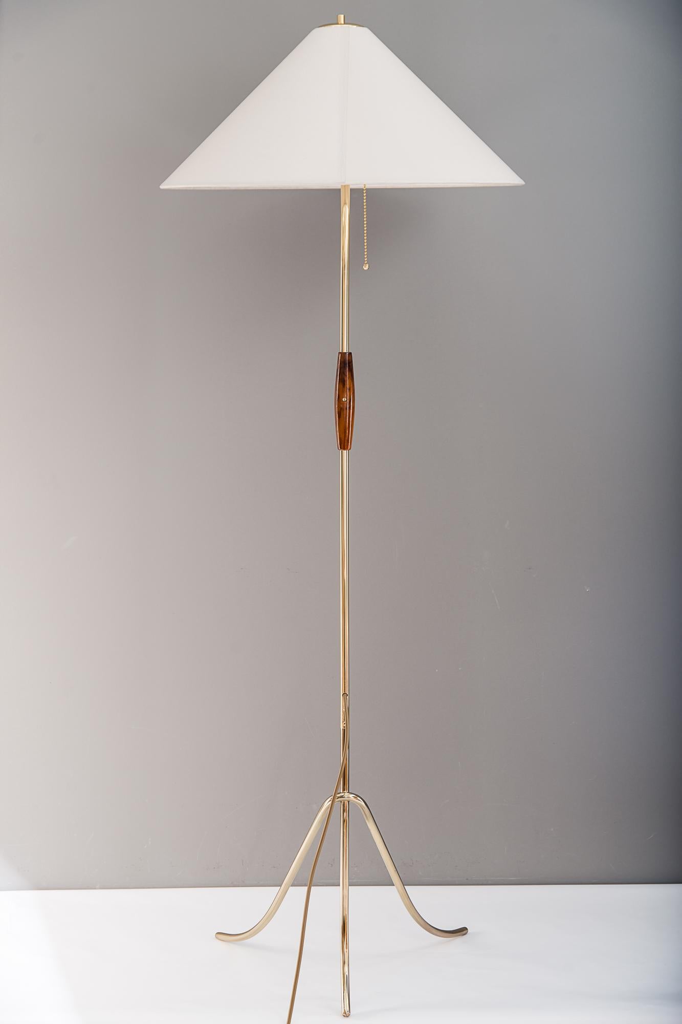 Floor Lamp by Rupert Nikoll, Vienna, 1950s 1