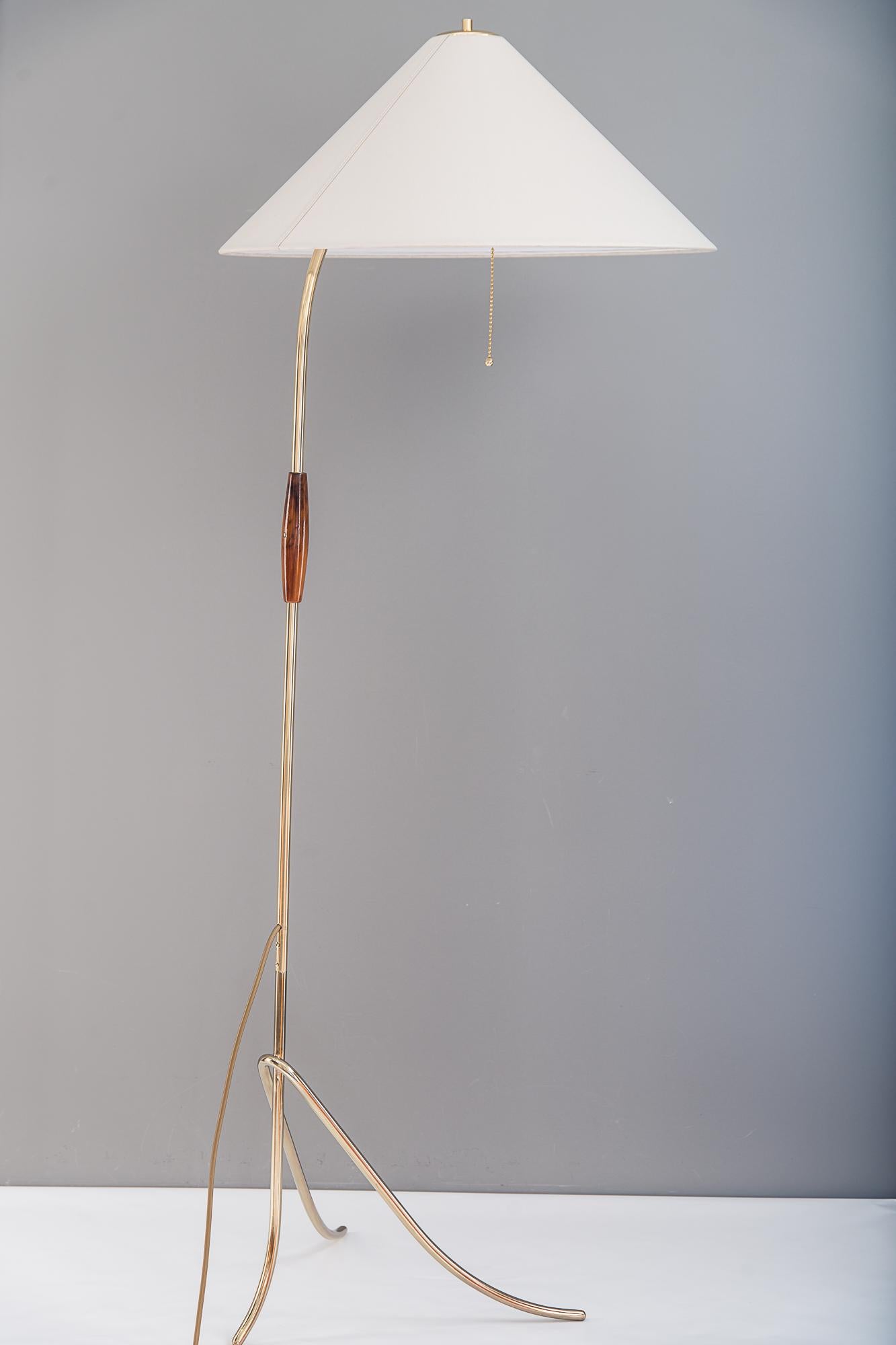 Floor Lamp by Rupert Nikoll, Vienna, 1950s 2