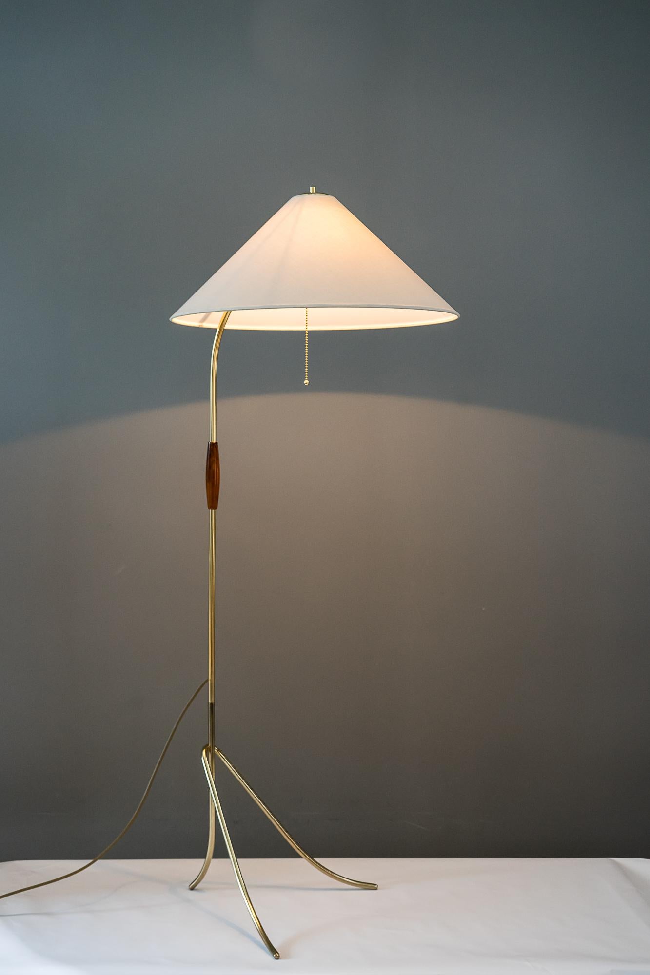 Floor Lamp by Rupert Nikoll, Vienna, 1950s 8