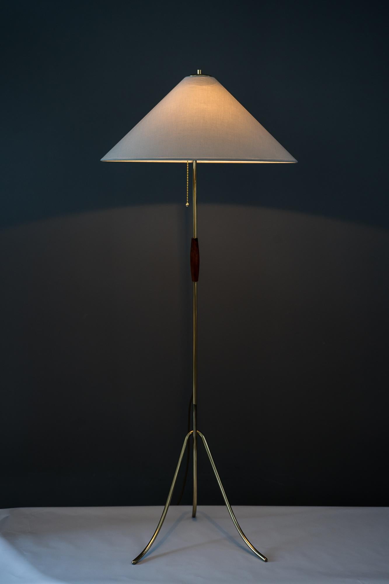 Floor Lamp by Rupert Nikoll, Vienna, 1950s 10