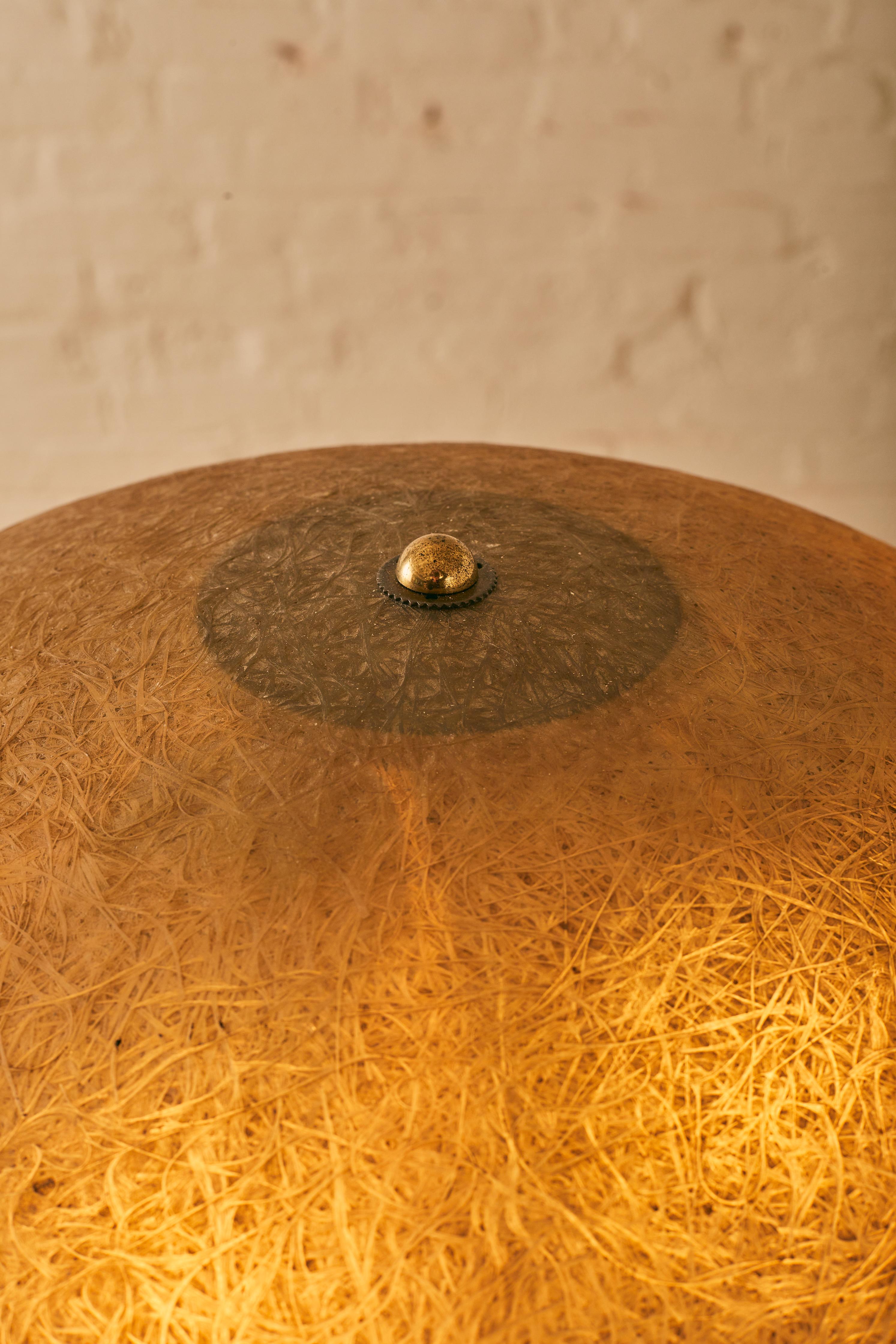 Brass Floor Lamp by Salvatorre Gregorietti
