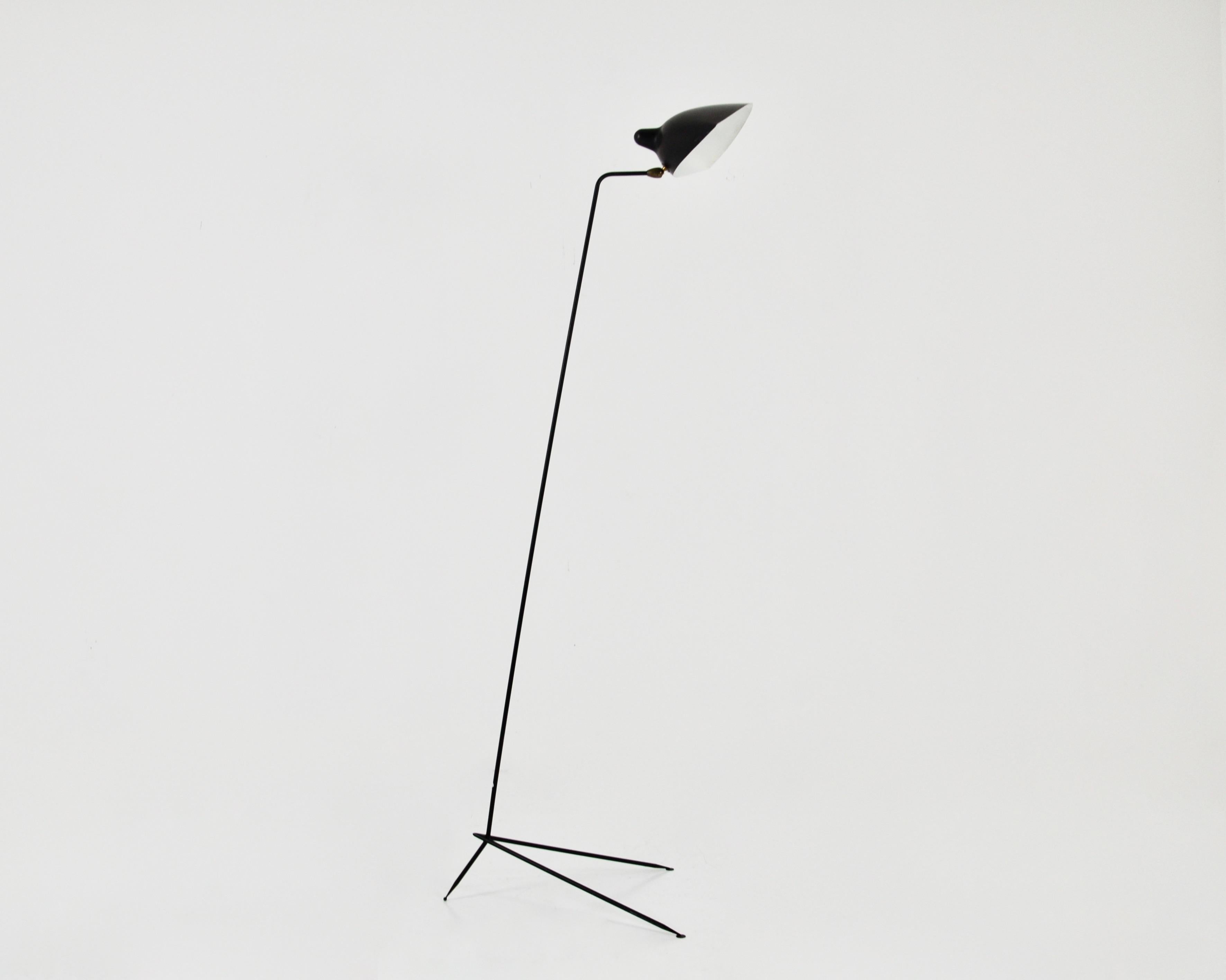 Floor lamp by Serge Mouille, 1st edition, 1953 For Sale 3