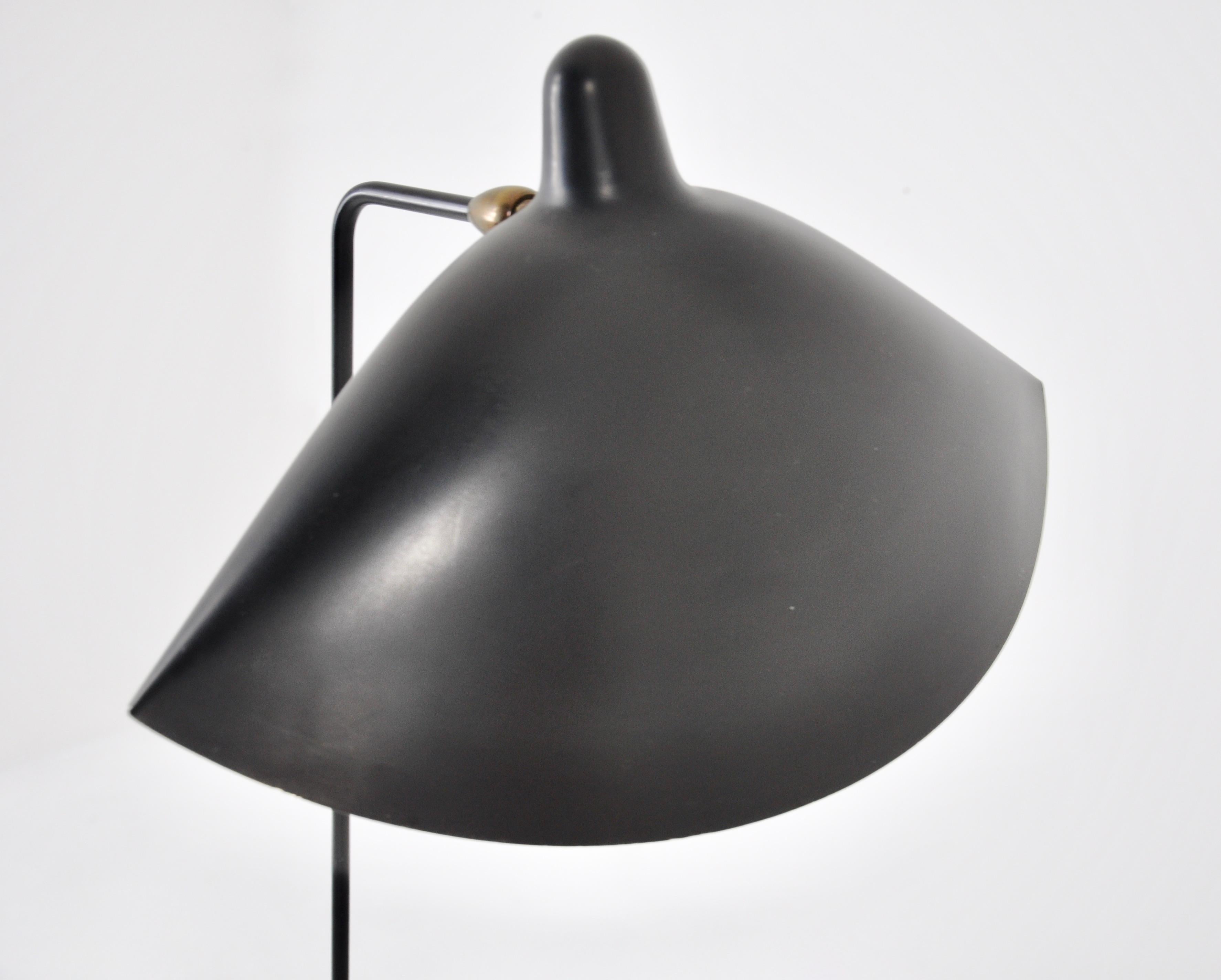 Floor lamp by Serge Mouille, 1st edition, 1953 For Sale 8