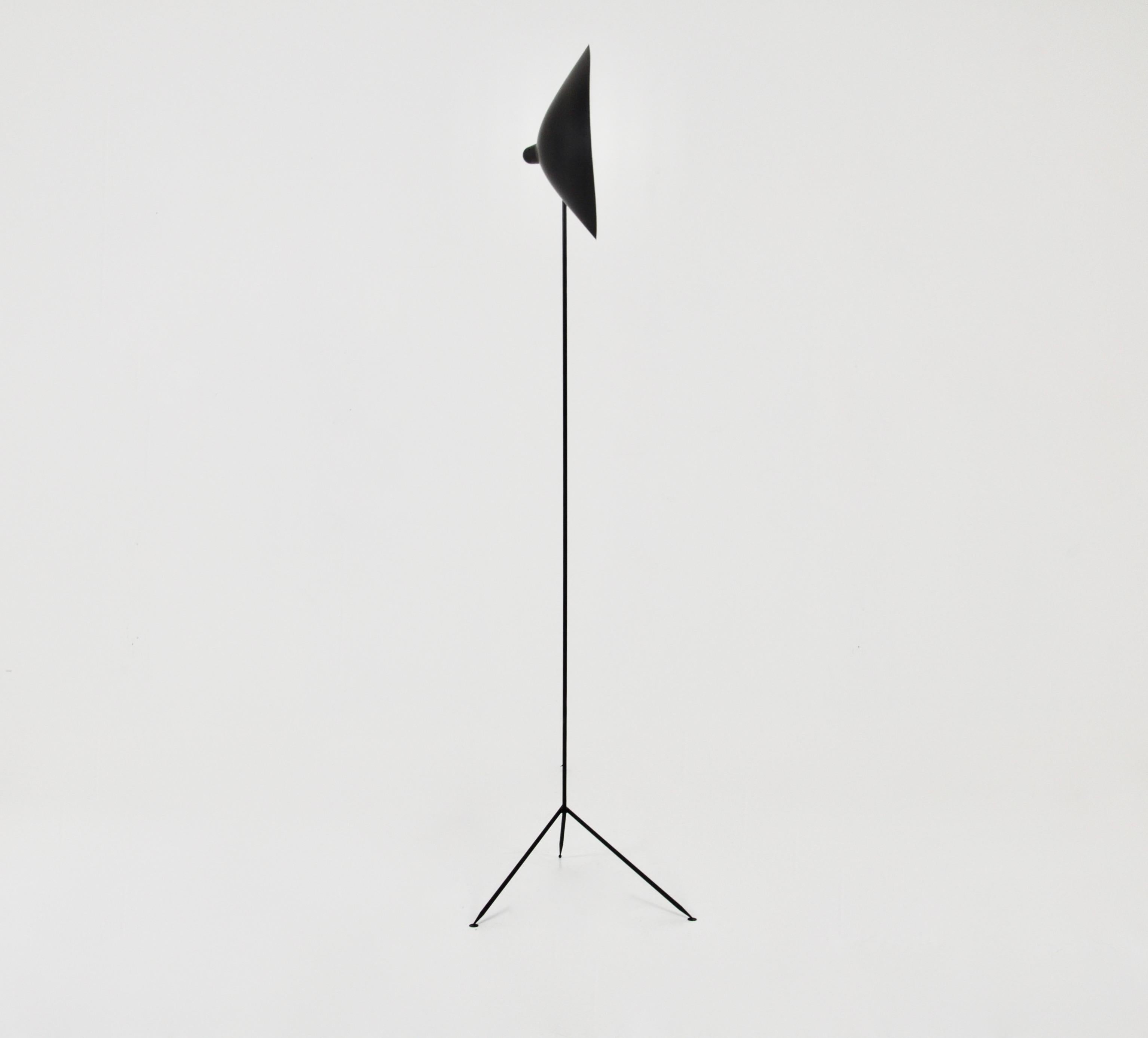 Mid-20th Century Floor lamp by Serge Mouille, 1st edition, 1953 For Sale