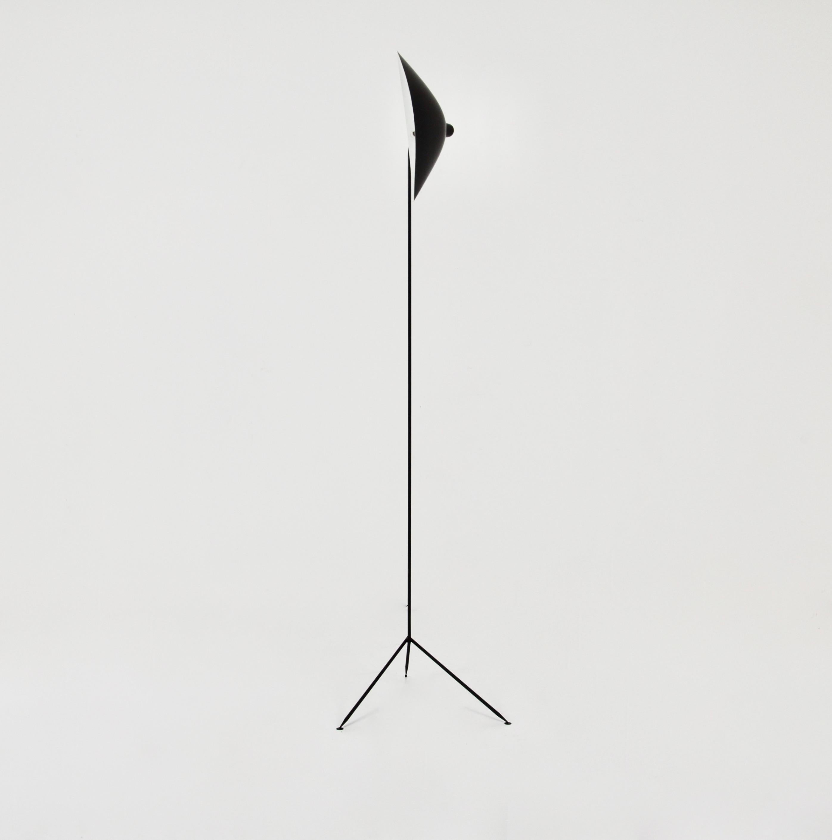 Floor lamp by Serge Mouille, 1st edition, 1953 For Sale 1