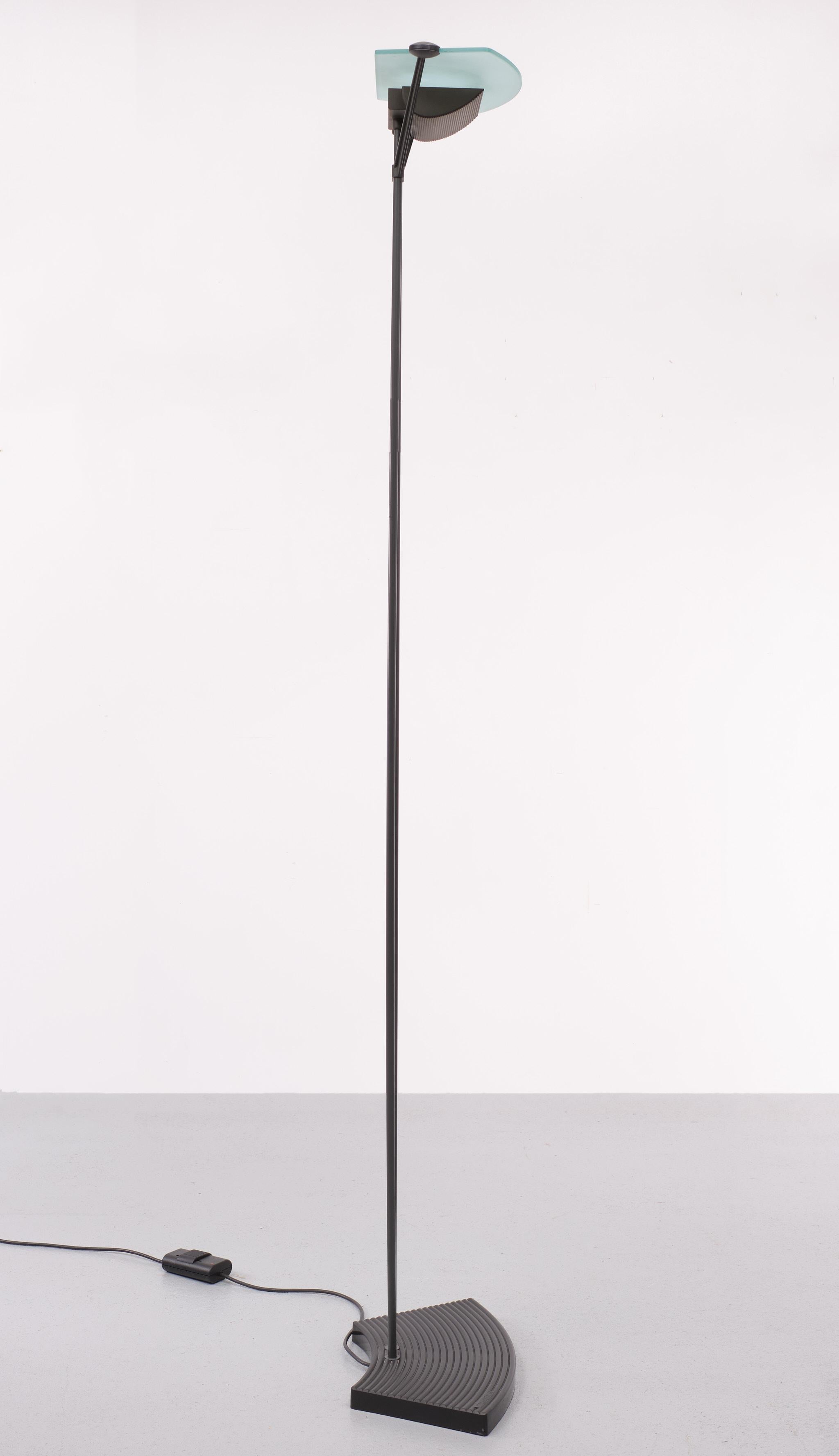 Late 20th Century Floor Lamp by Sigheaki Asahara for Luci Italia, 1980s For Sale