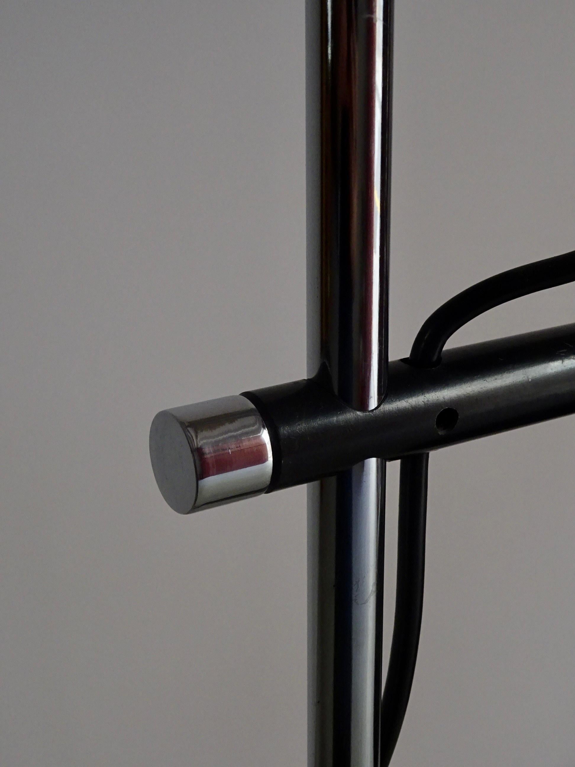 Steel Floor Lamp by Staff Leuchten, 1960s For Sale