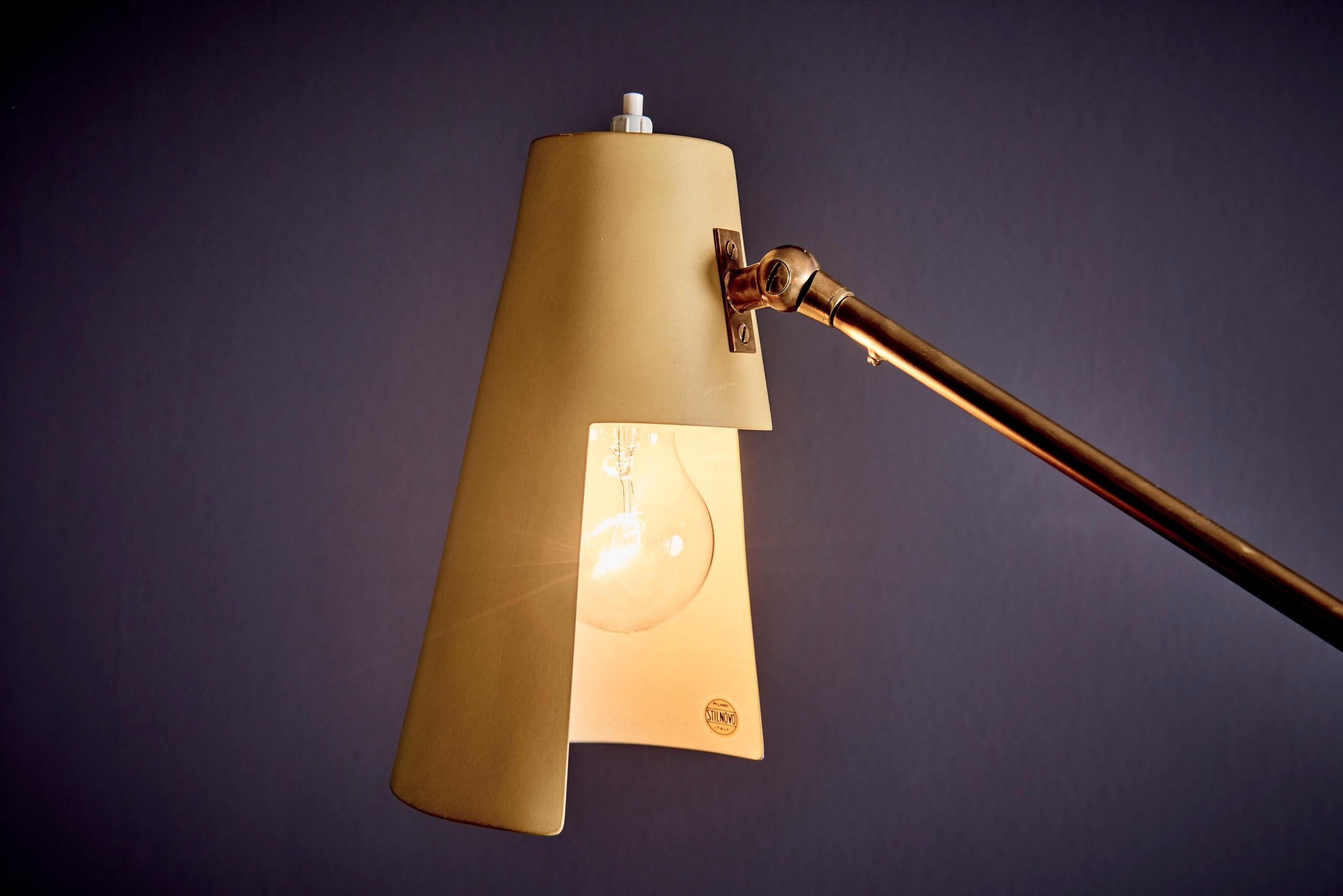 20th Century Floor Lamp by Stilnovo Italy, 1950s For Sale