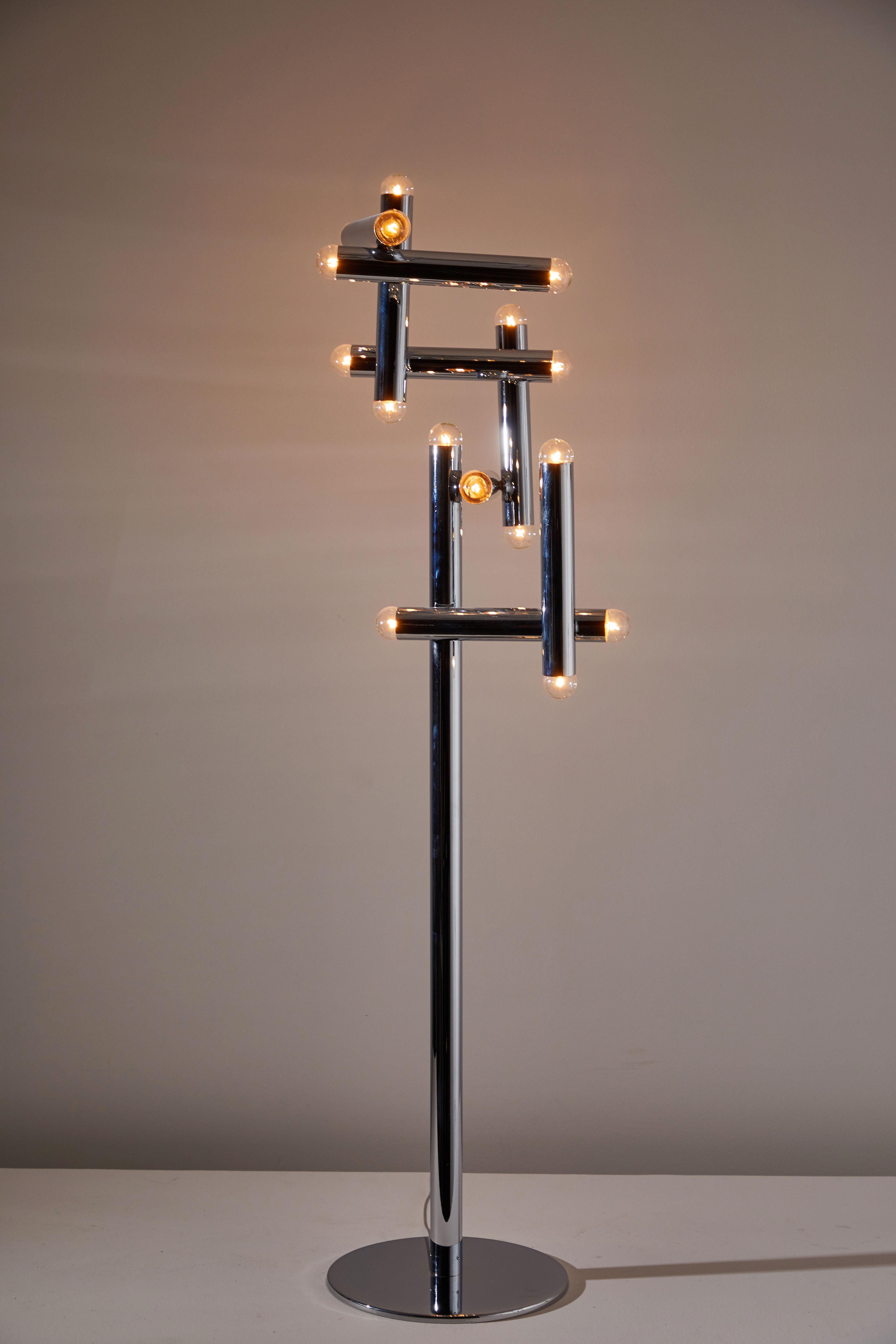 Mid-Century Modern Floor Lamp by Stilux