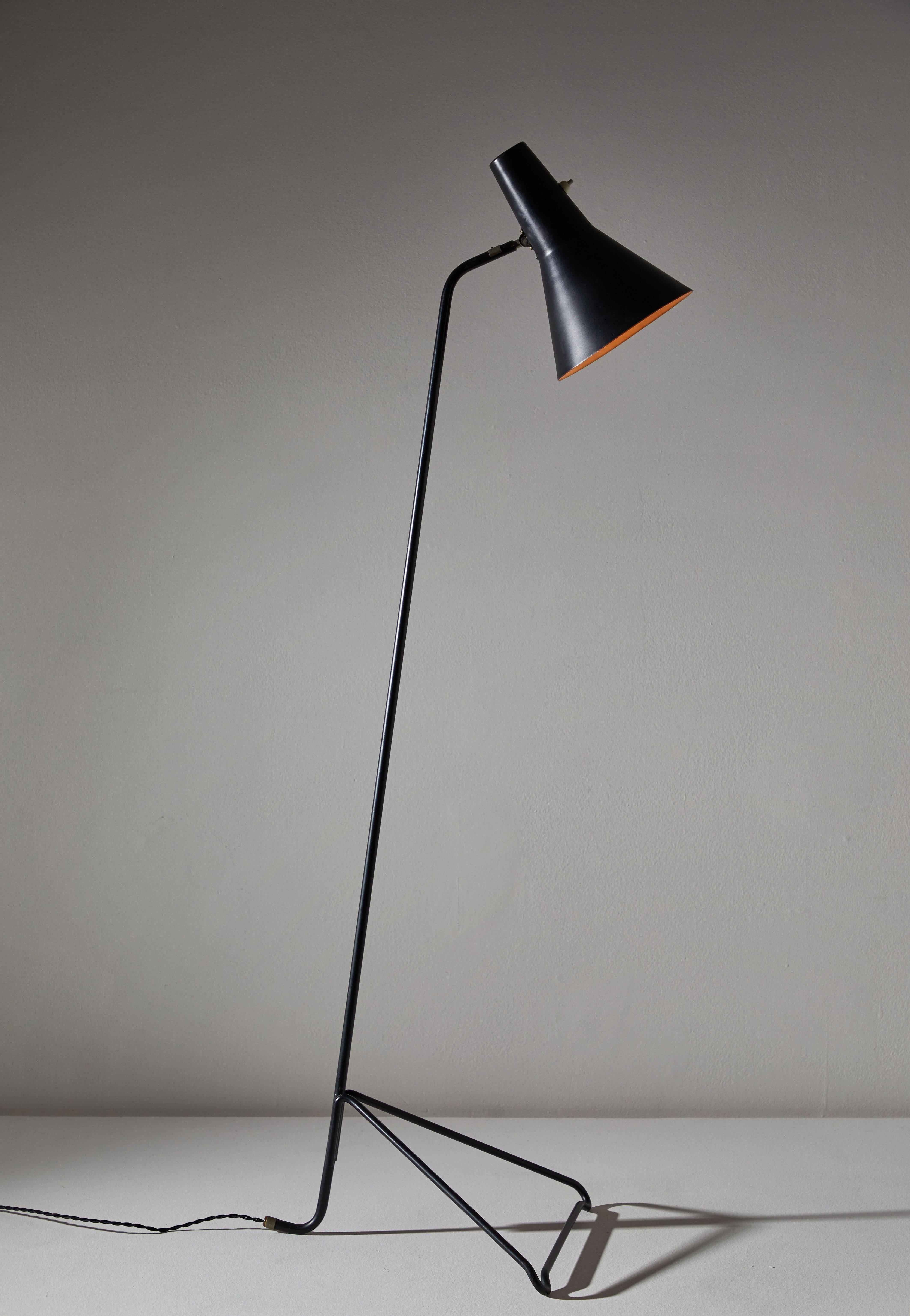 Mid-Century Modern Floor Lamp by Svend Aage Holm Sorensen for Asea