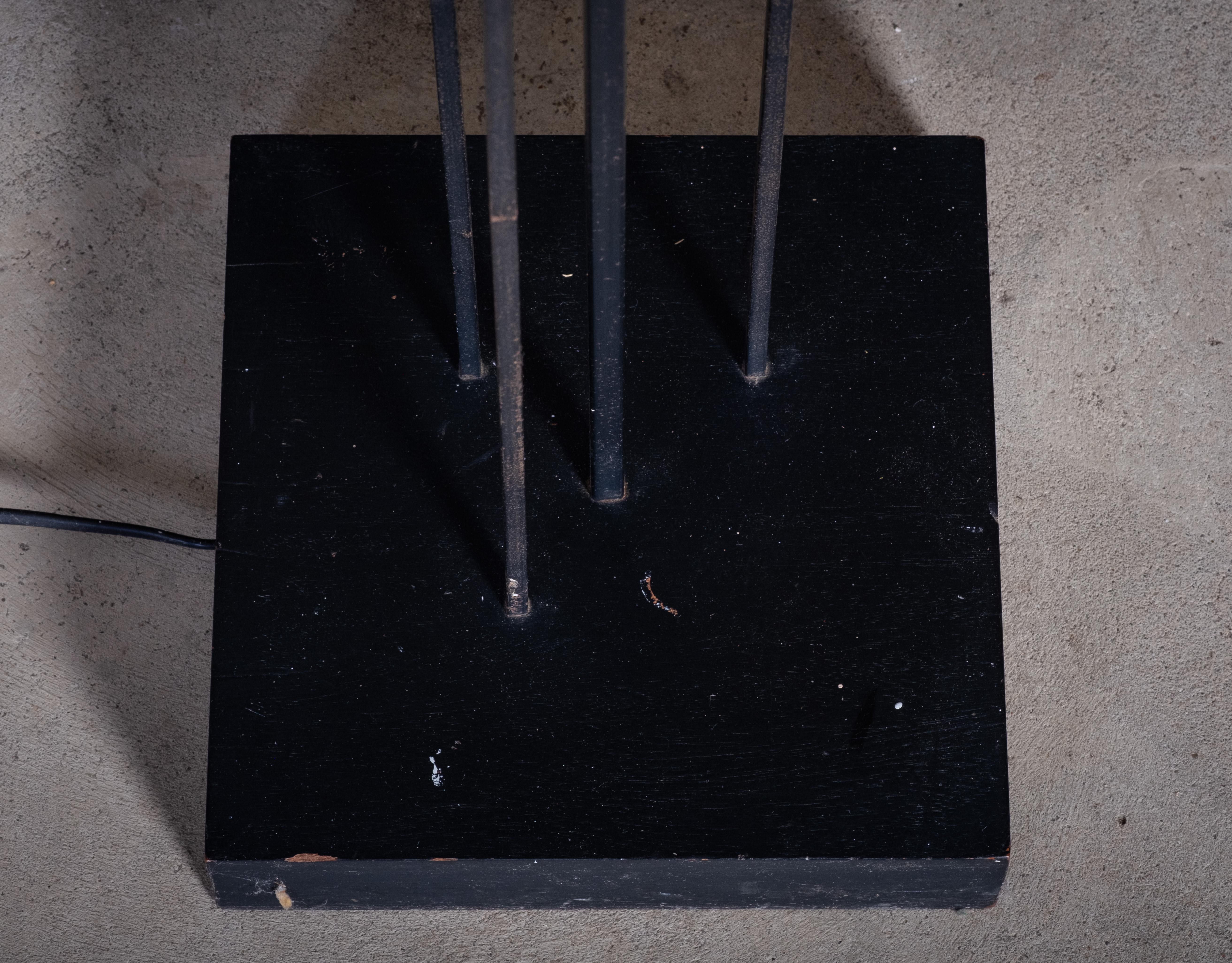 Lámpara de pie de Svend Aage Holm Sørensen para Holm Sørensen & Co, años 50 en Bueno estado para la venta en Nørre Aaby, DK