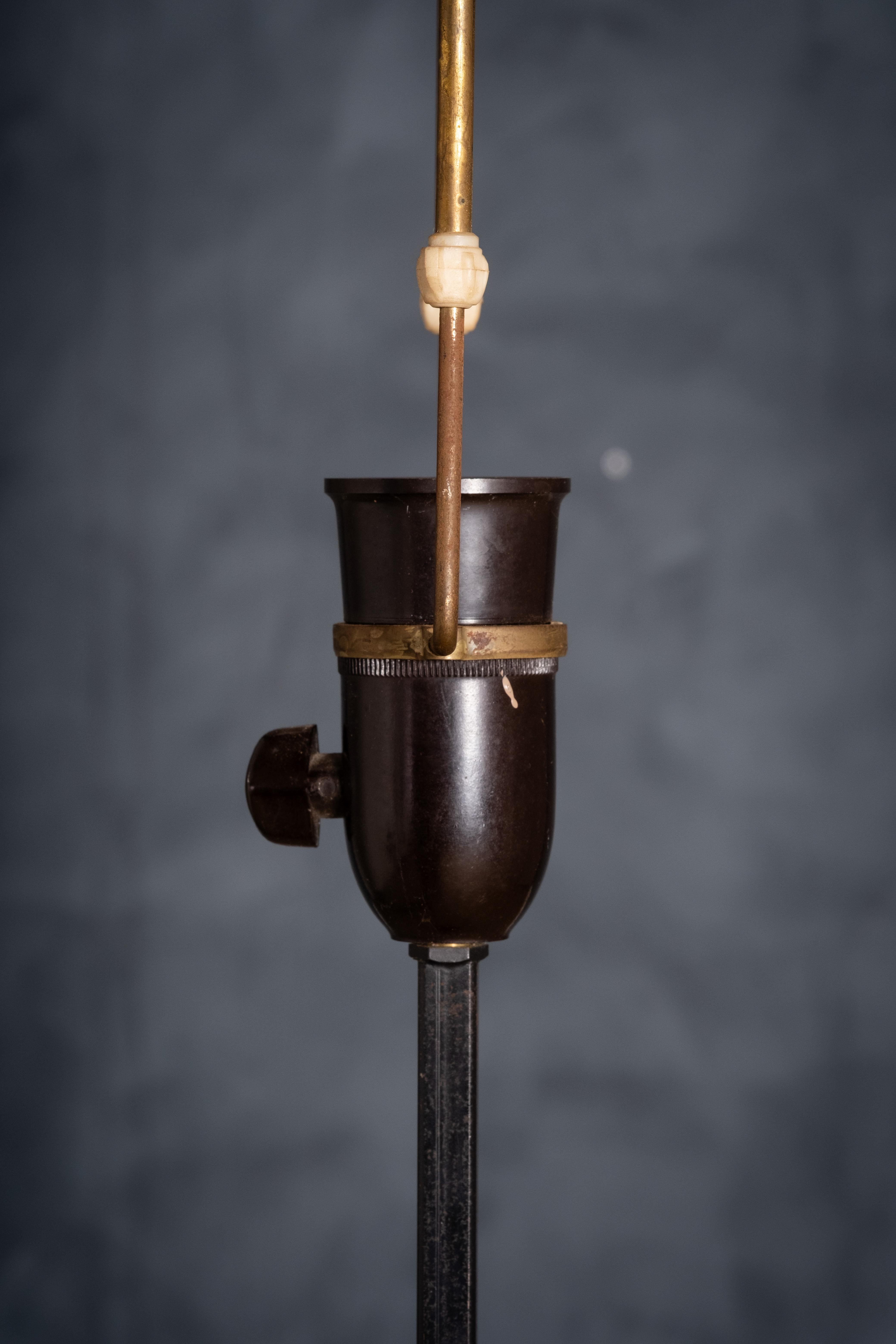 Lámpara de pie de Svend Aage Holm Sørensen para Holm Sørensen & Co, años 50 mediados del siglo XX en venta