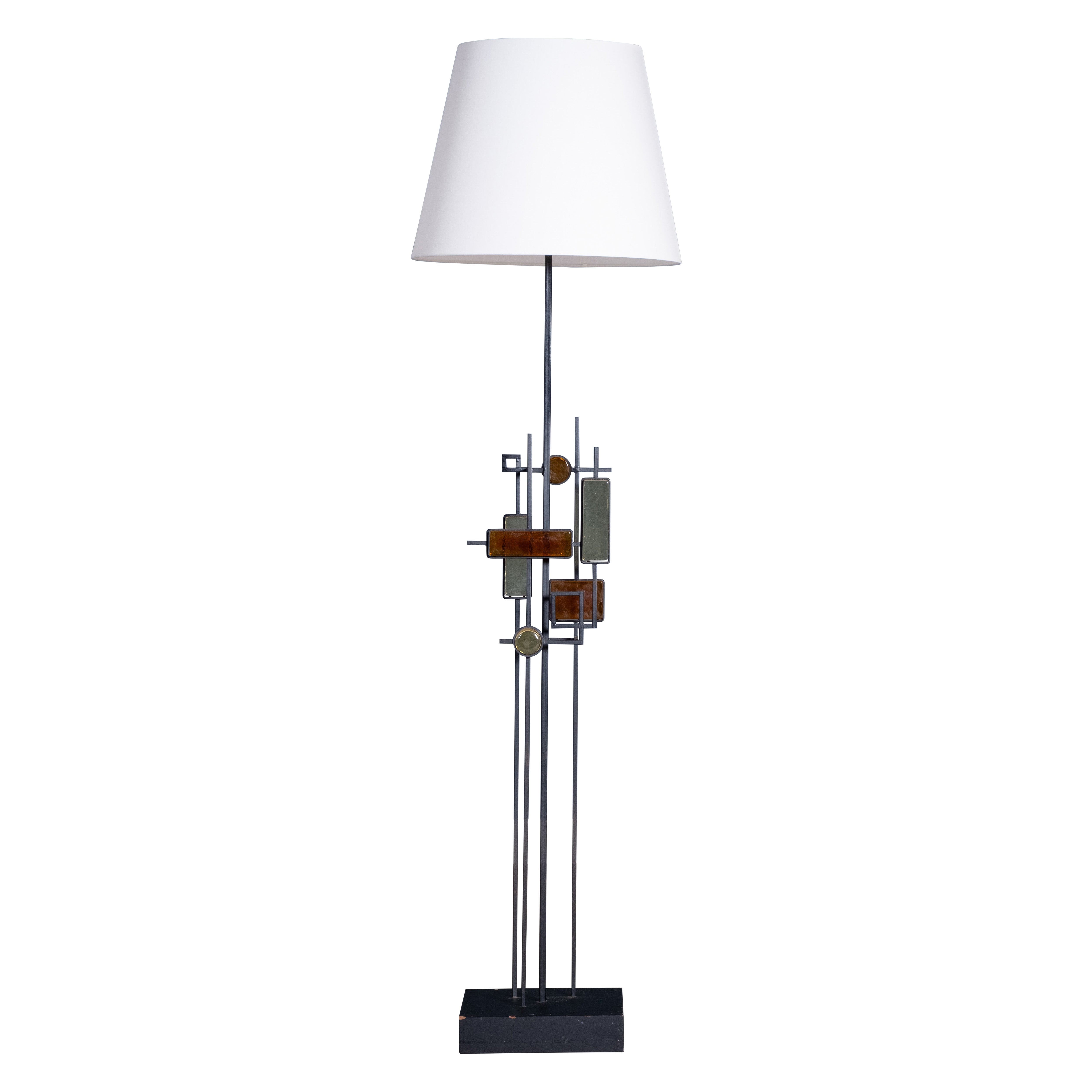 Floor Lamp by Svend Aage Holm-Sørensen for Holm Sørensen
Co, 1950s