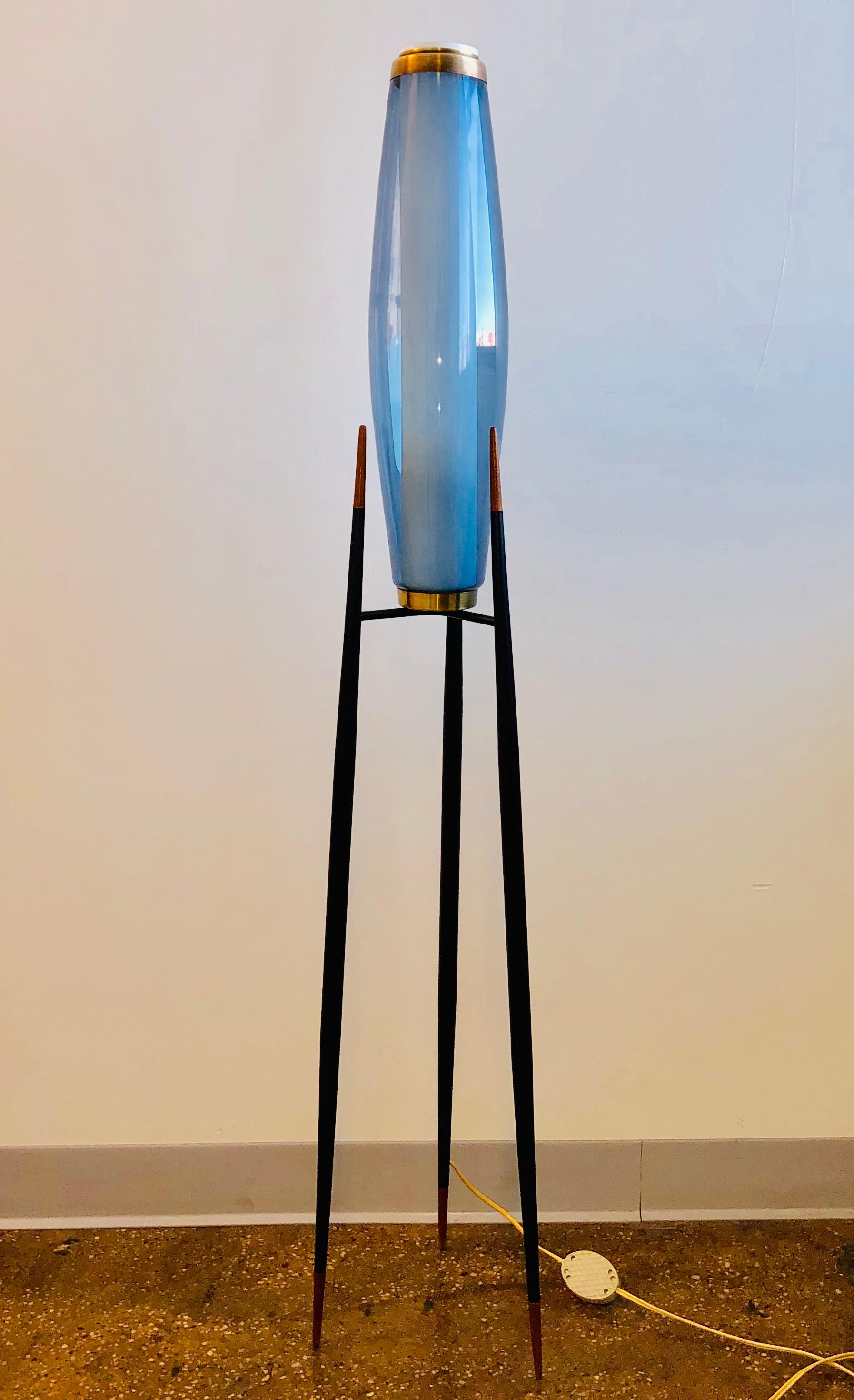 Floor Lamp by Svend Aage Holm Sørensen (Mitte des 20. Jahrhunderts)