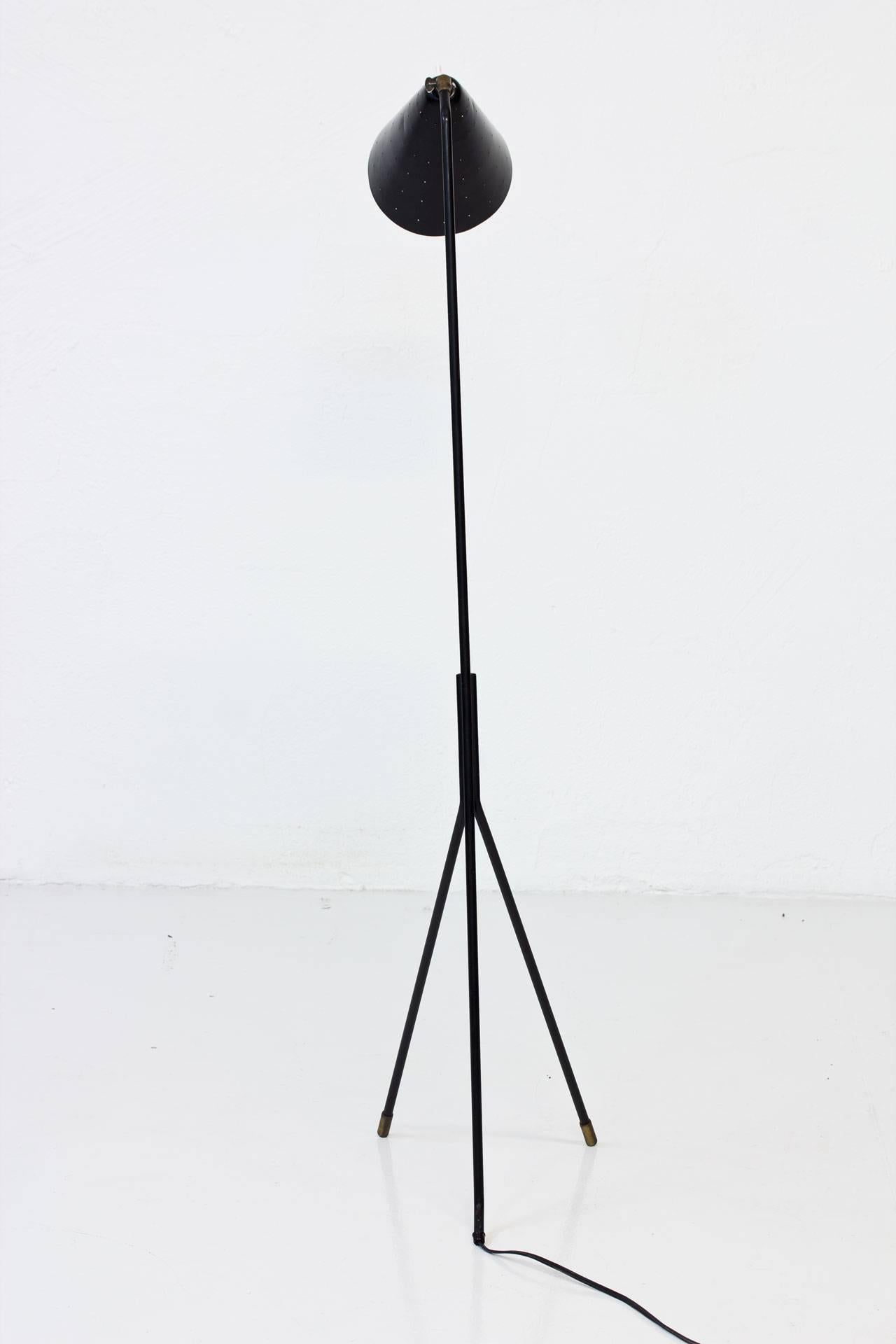 Danish Floor Lamp by Svend Aage Holm Sørensen, Denmark, 1950s