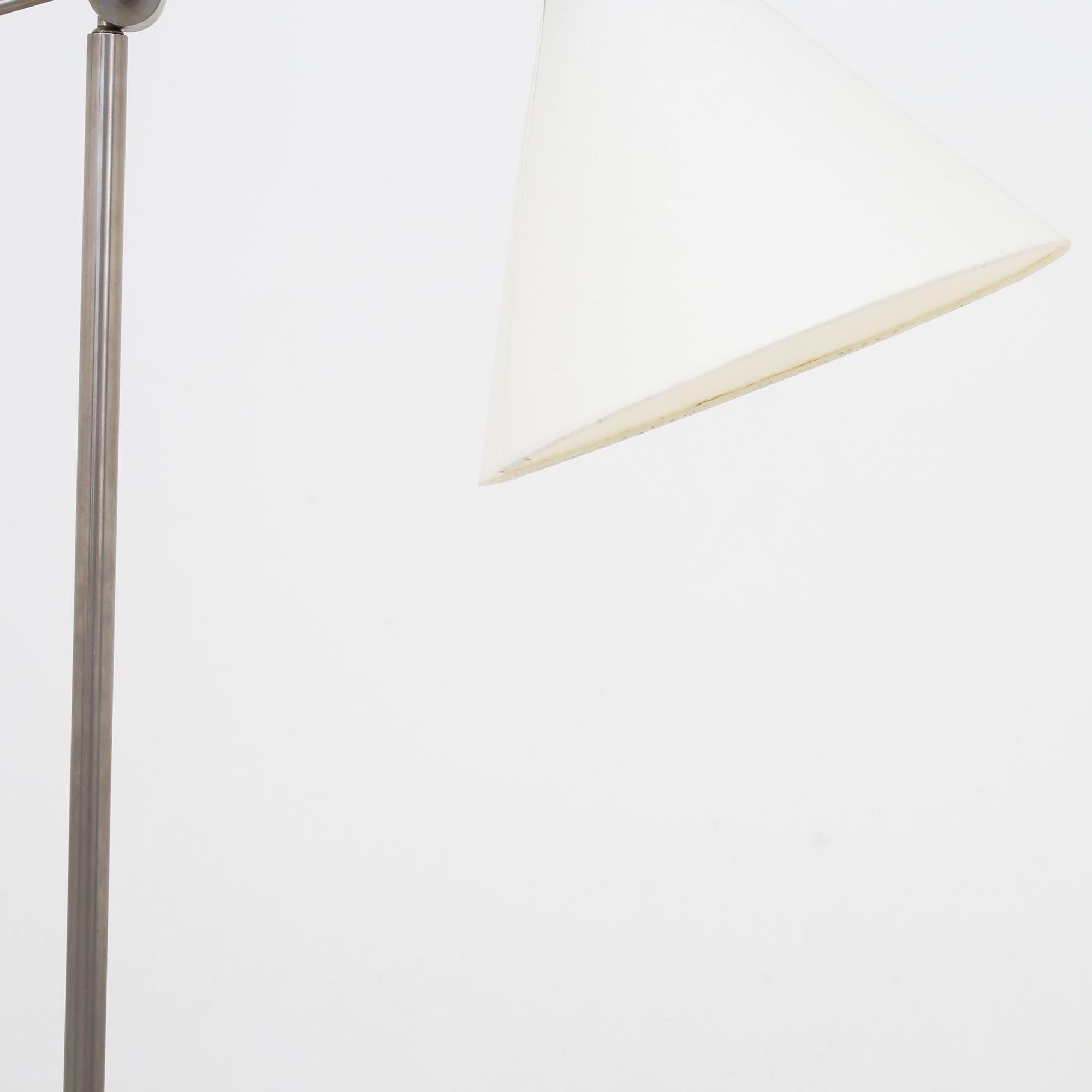 Danish Floor lamp by TH Valentiner For Sale