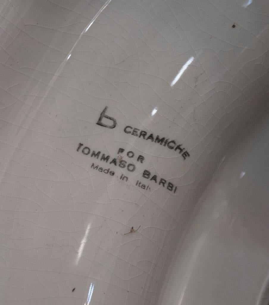 Floor Lamp by Tommaso Barbi for B Ceramiche, 1980s 1
