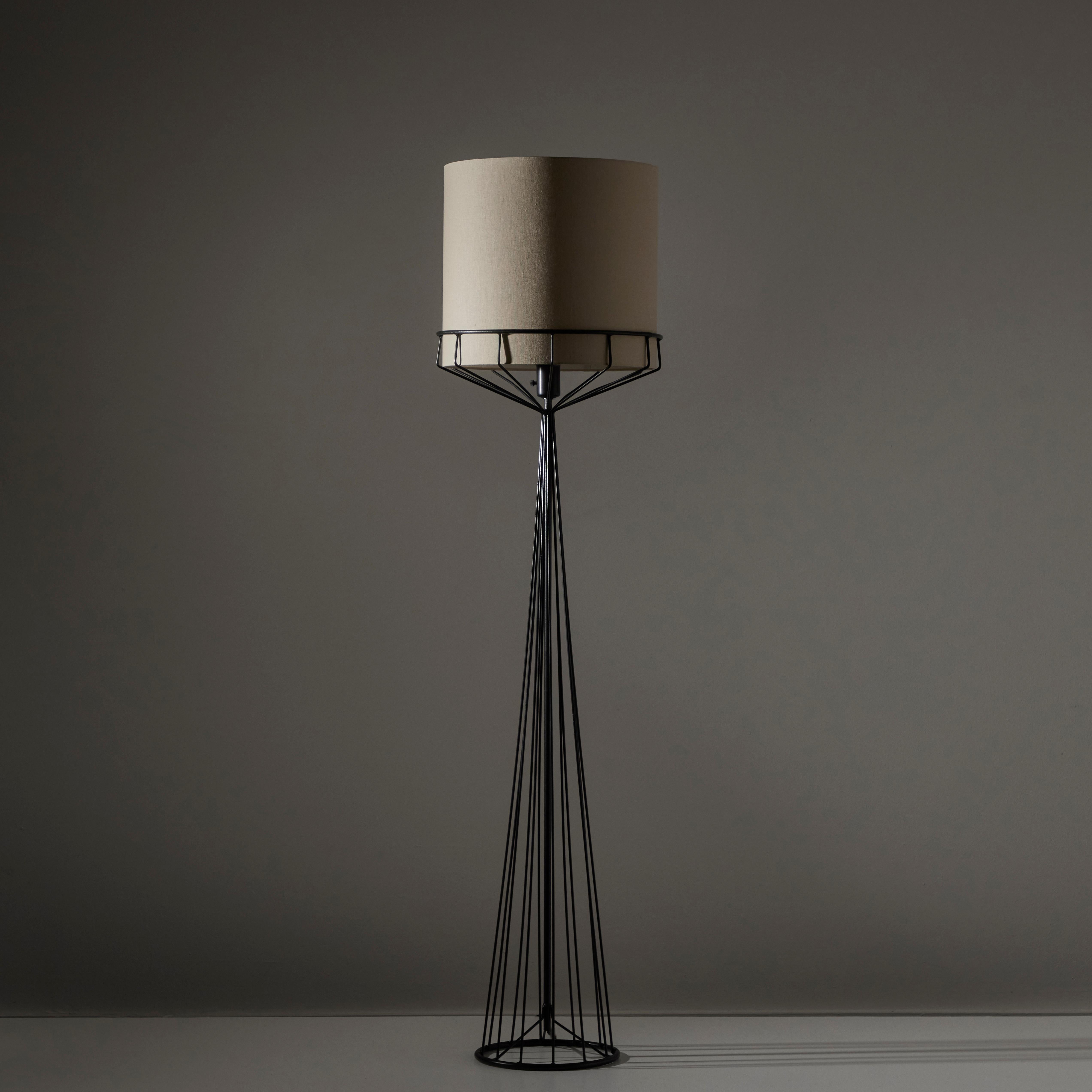Enameled Floor Lamp by Tony Paul for The Elton Company 