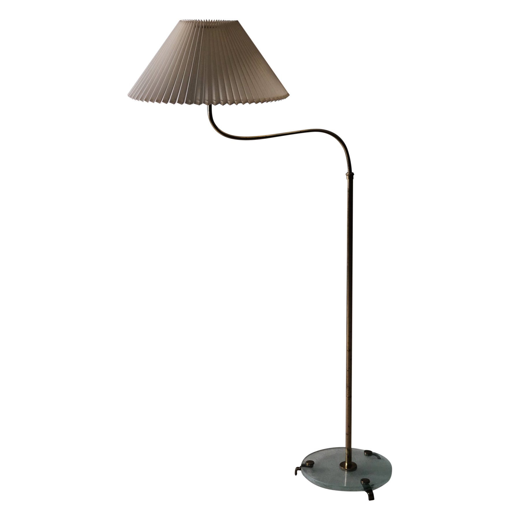 Floor lamp by unknown designer, Sweden, 1940s