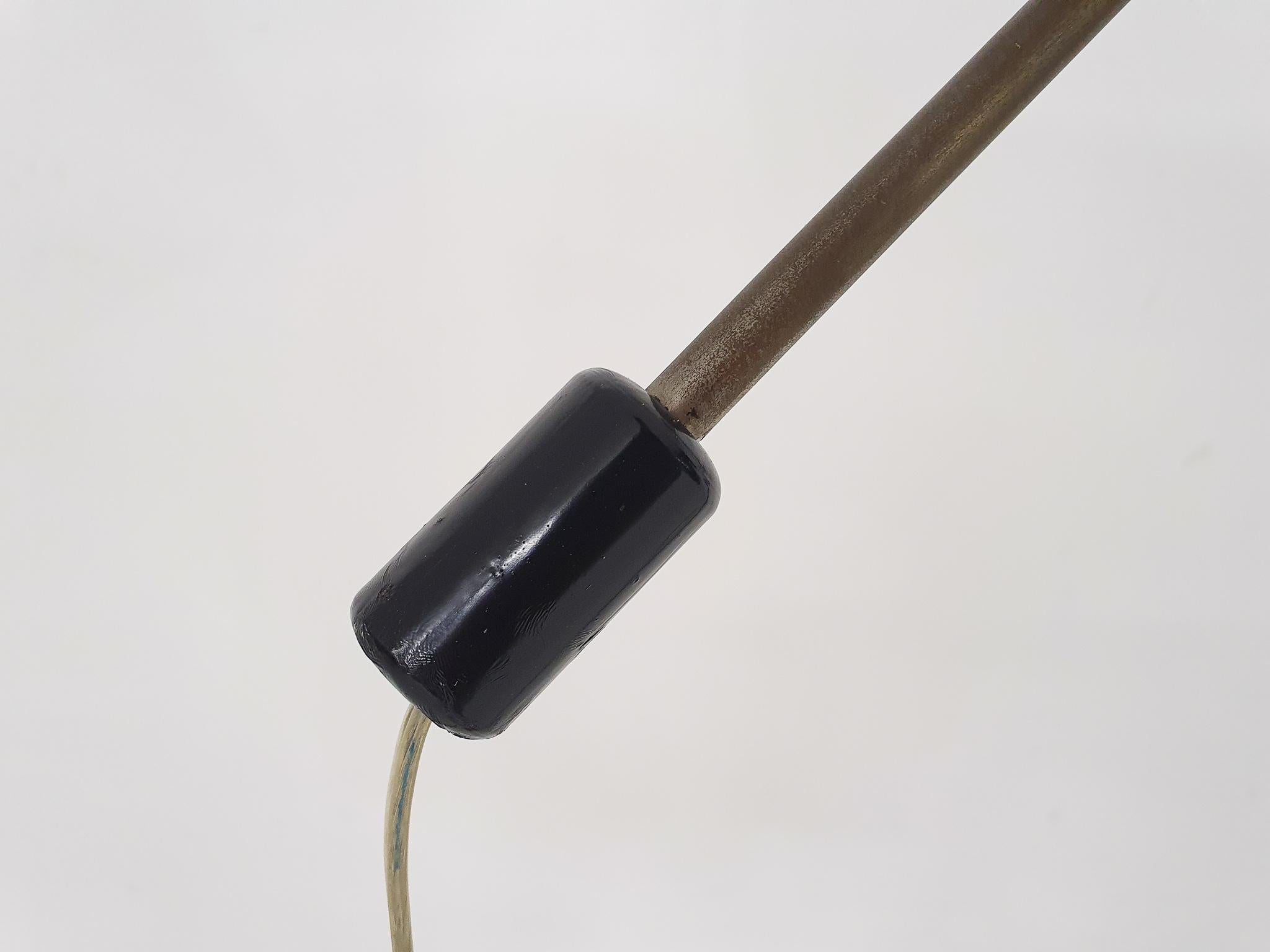 Metal Floor Lamp by van Doorn Culemborg the Netherlands, 1960's