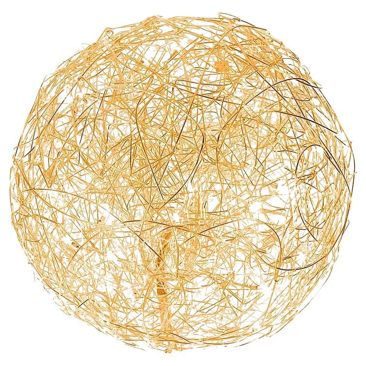 Lámpara de pie Catellani 
Smith Fil de Fer - Oro - Ø 50 cm 19,69 pulgadas