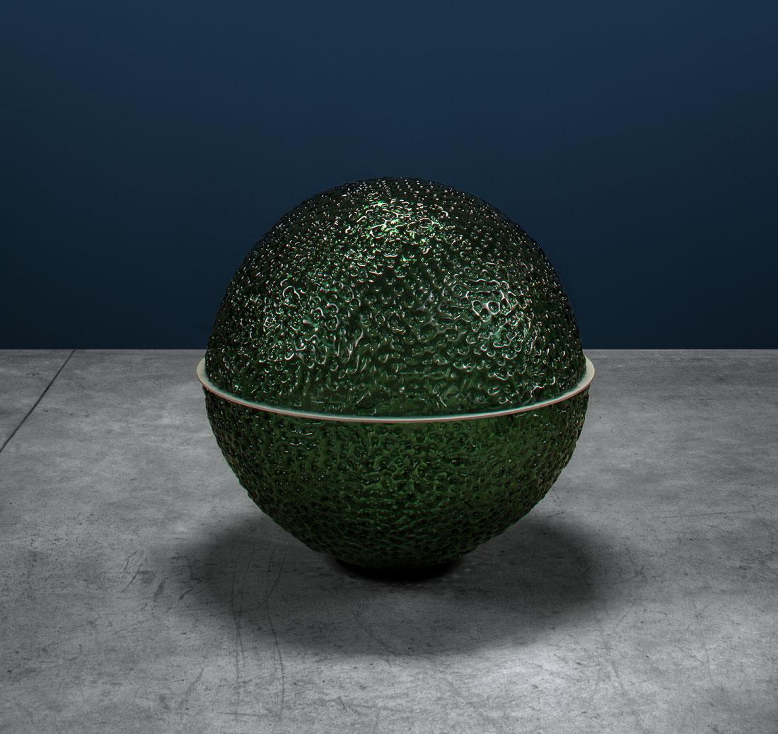 Lampada da terra Catellani & Smith Medousê - Verde - Ø 30 cm (11.8 in) in vendita 1