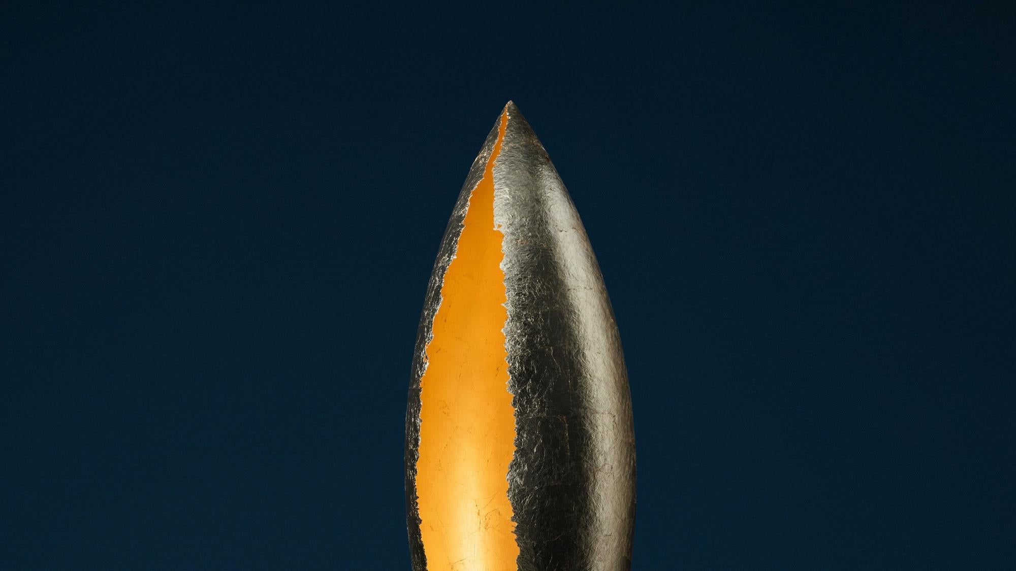 Stehleuchte Catellani & Smith PostKrisi 100 - Blattsilber (Italienisch) im Angebot