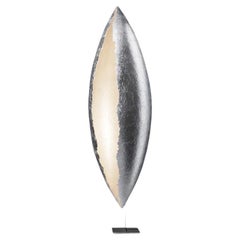 Floor lamp Catellani & Smith PostKrisi 100 - Silver leaf