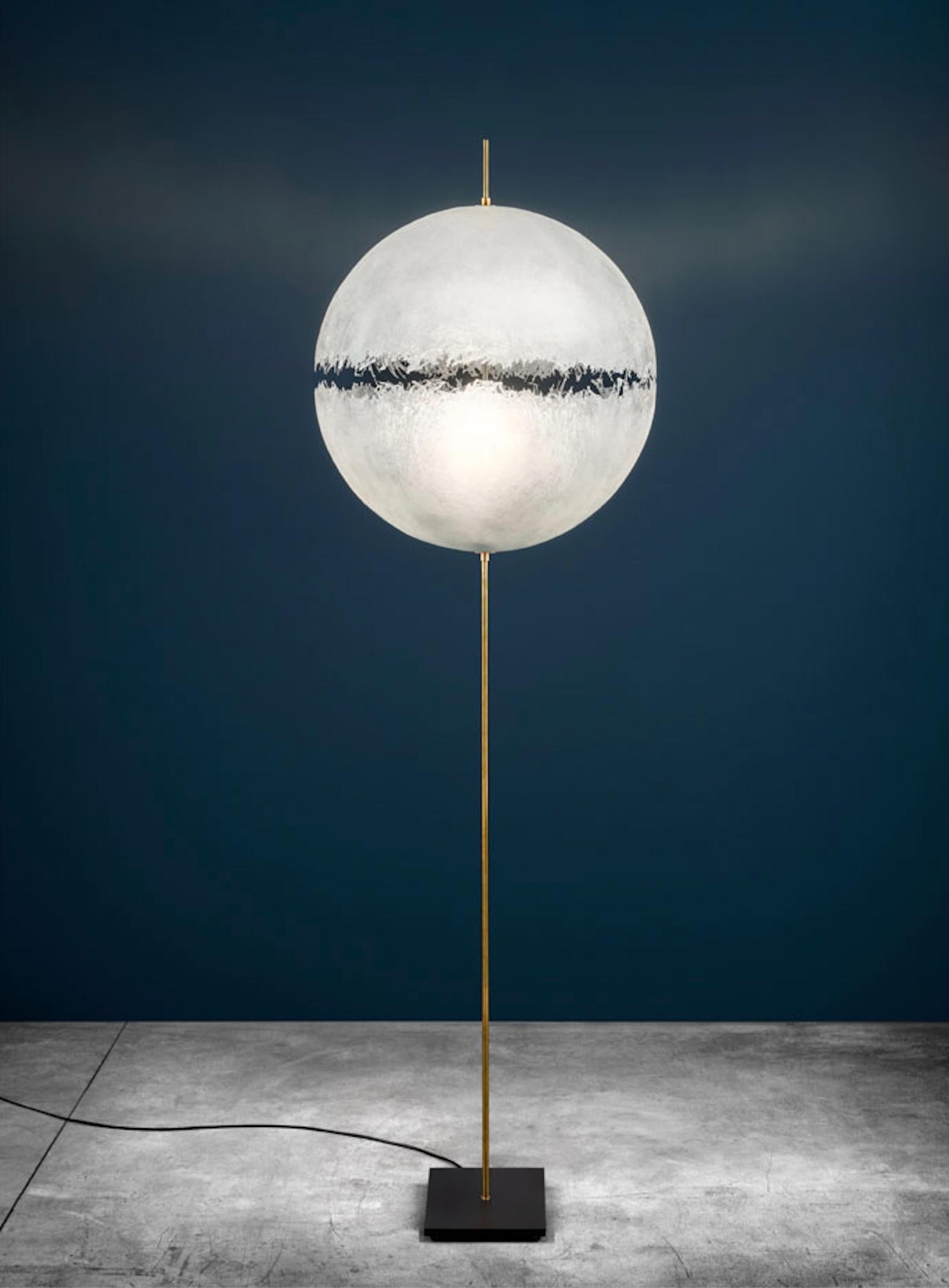 Lámpara de pie Catellani & Smith PostKrisi 64 - Latón/natural en Nuevo estado para la venta en Alcamo, IT