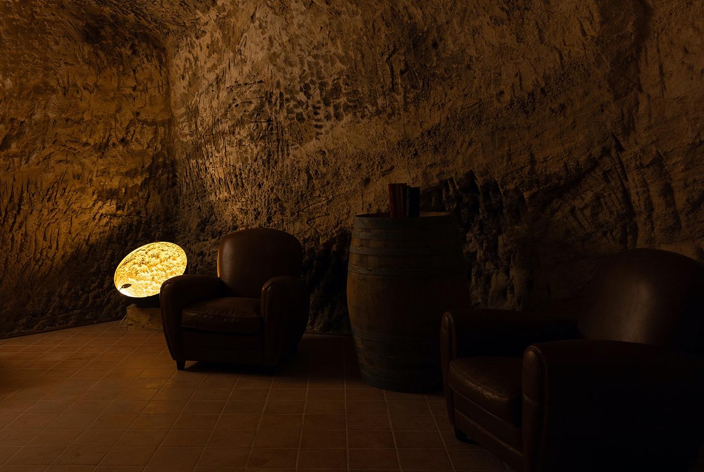 Lámpara de pie Catellani & Smith Stchu-Moon 01 - Ø 40 cm / 15,7 pulgadas Aluminio en venta