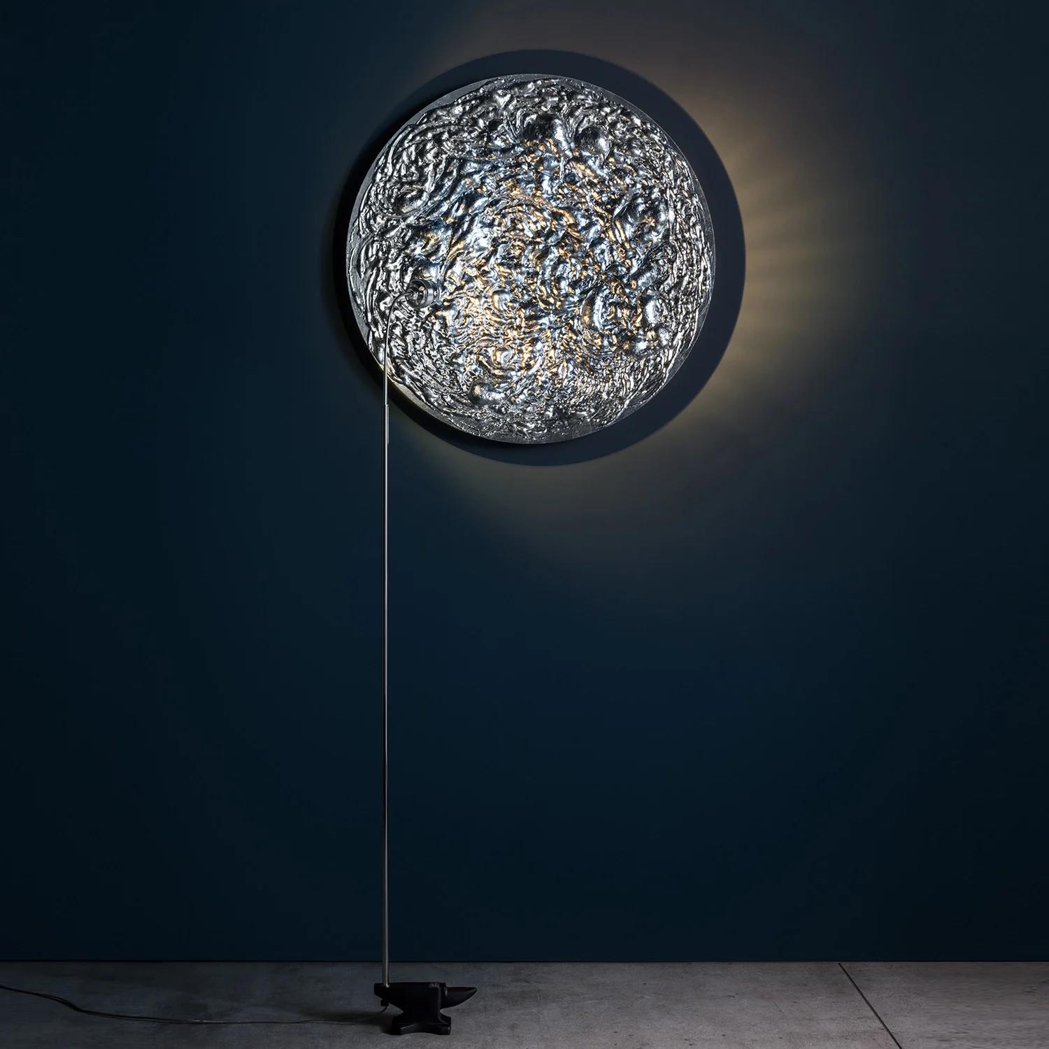 Contemporary Floor lamp Catellani & Smith Stchu-Moon-08 - 80 cm 31.5 inch For Sale