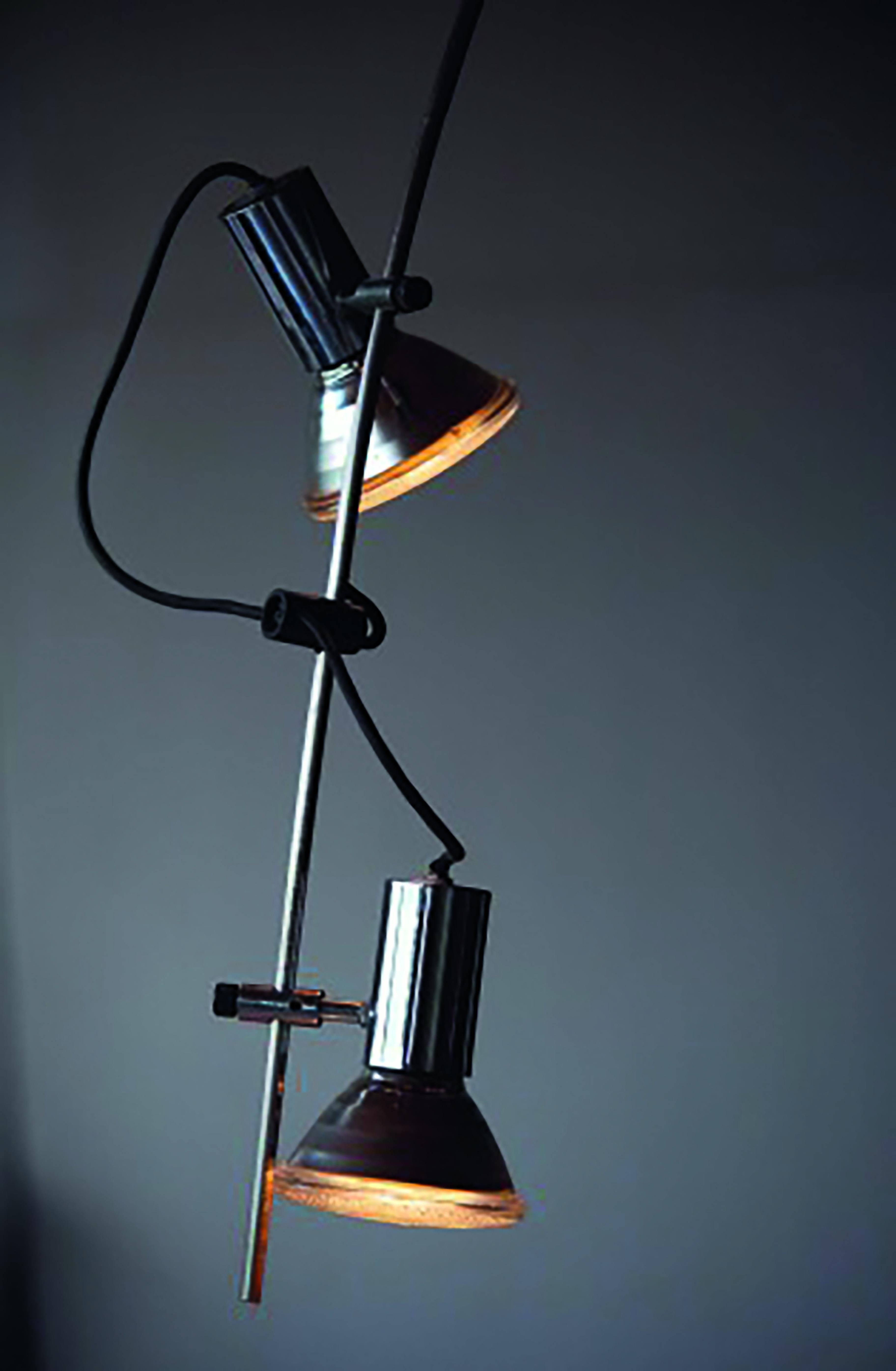 Floor lamp CG71 arco designed in 1971 by Christophe Gevers In Excellent Condition For Sale In Hoegaarden, BE