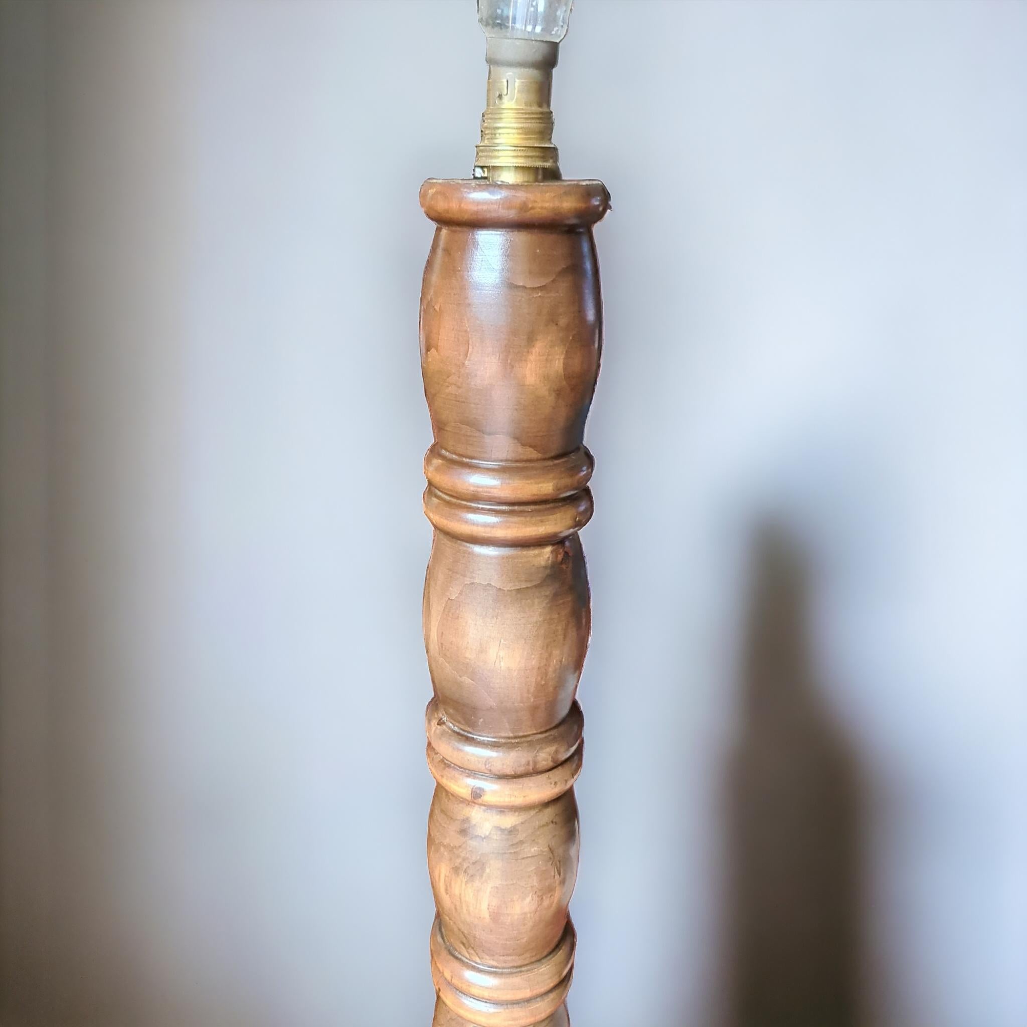 French Floor Lamp Charles Dudouyt  For Sale