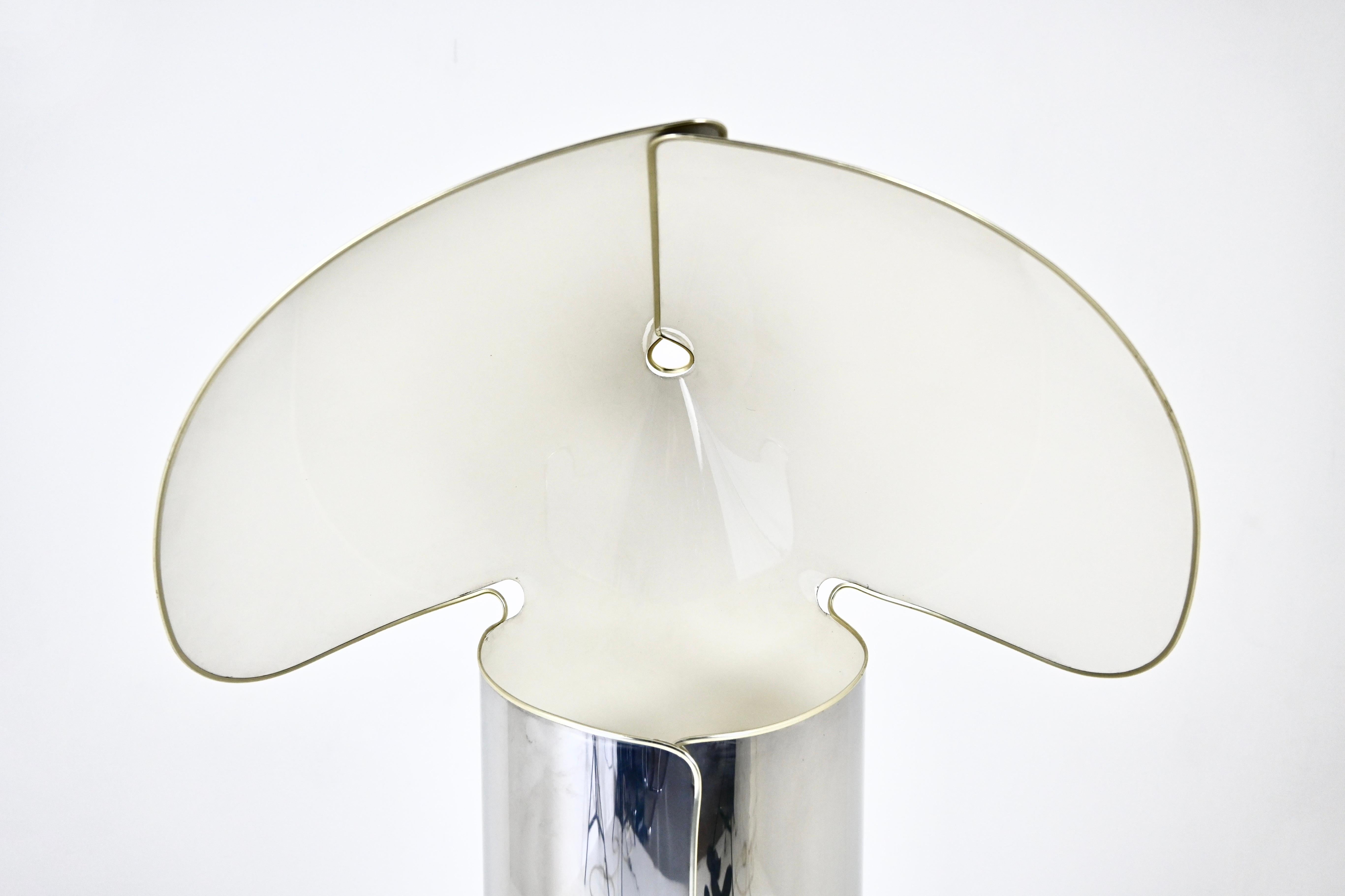 Floor lamp «Chiara» by Mario Bellini for Flos, 1960s, 1st edition 4