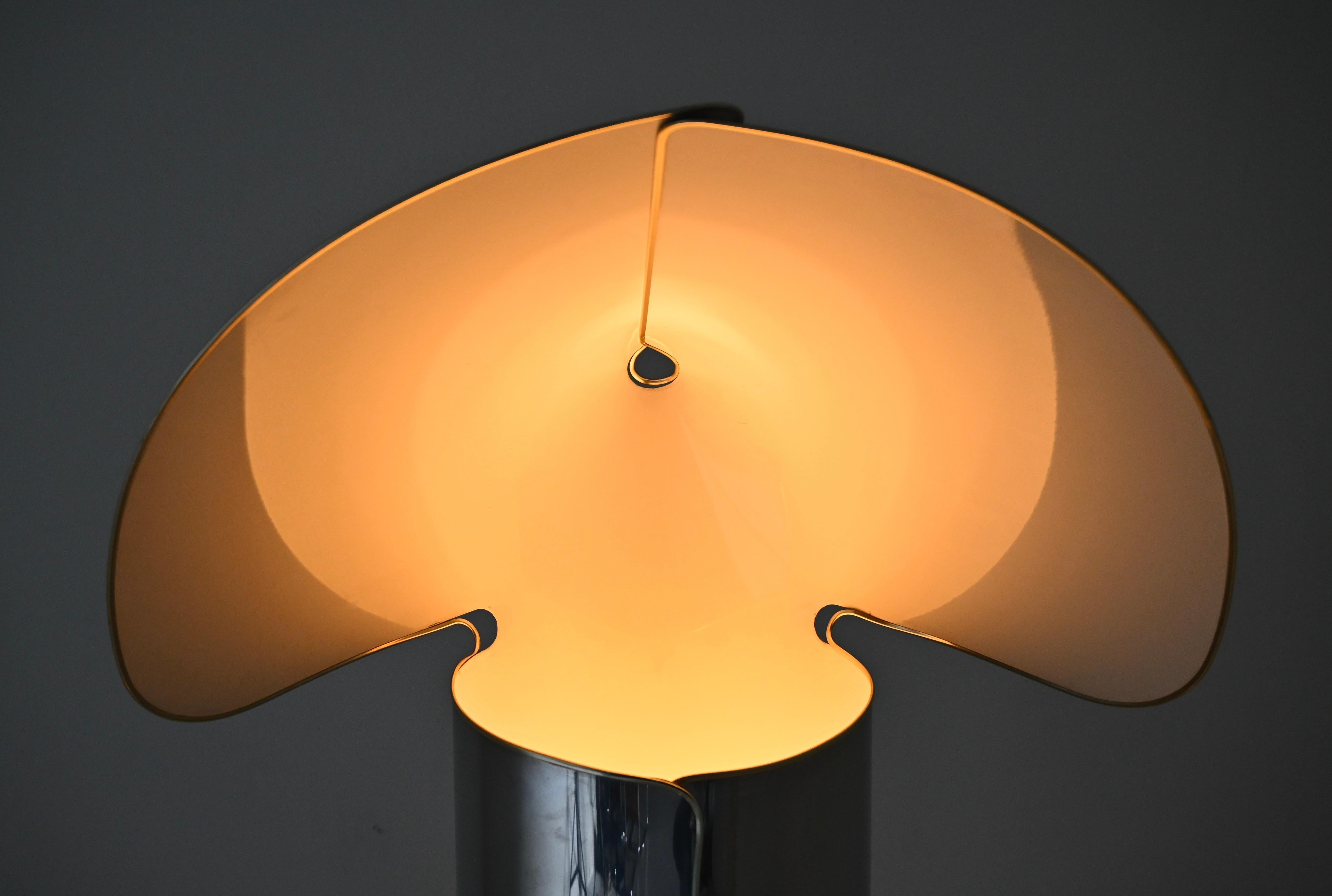 Floor lamp «Chiara» by Mario Bellini for Flos, 1960s, 1st edition 5