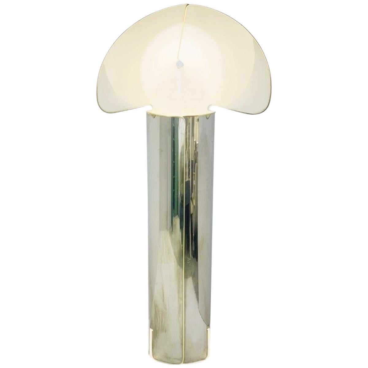 Mid-Century Modern Floor Lamp 'Chiara' by Mario Bellini for Floss, First Edition