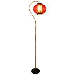Floor Lamp China, Made in Germany, 1958