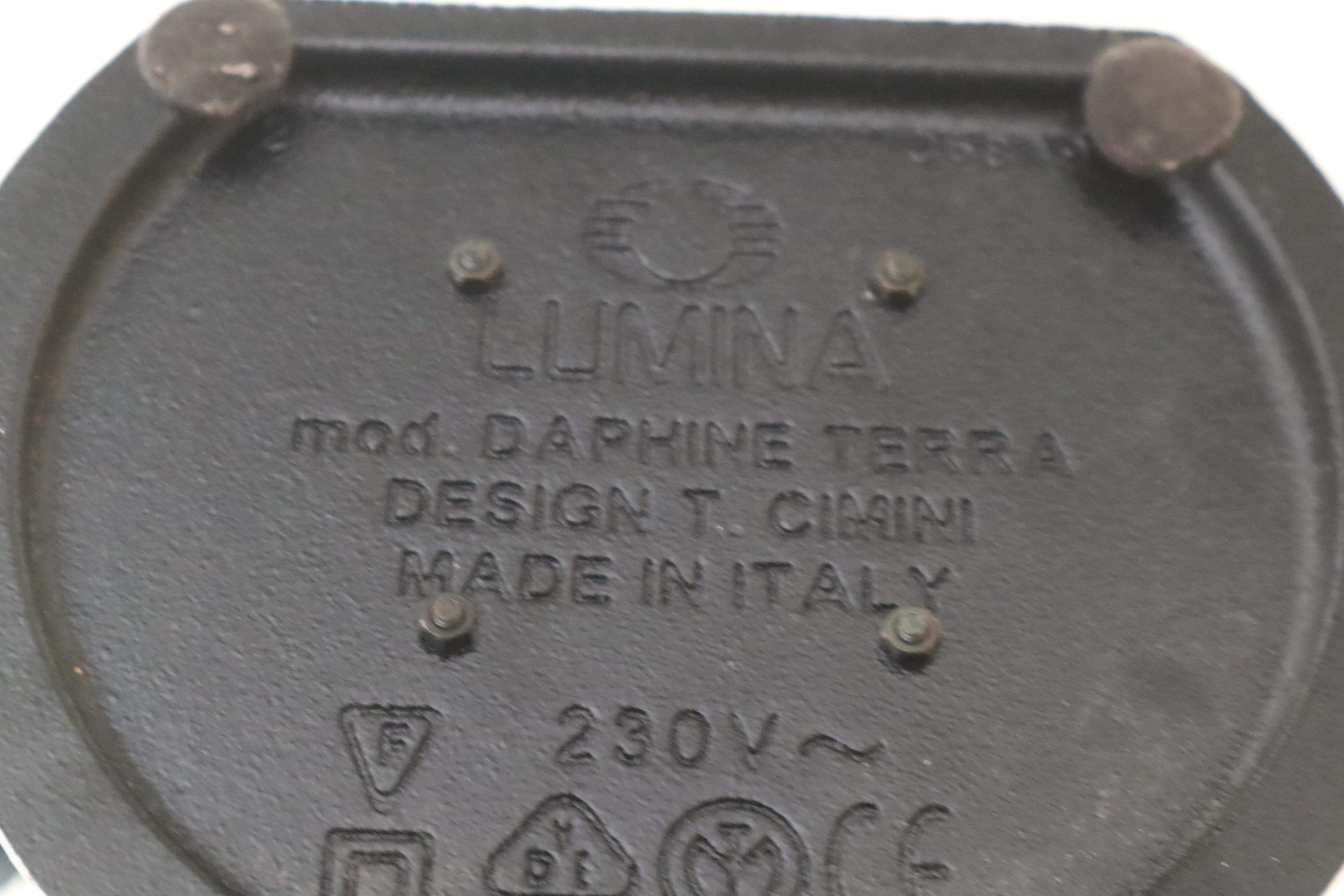 Lámpara de pie Daphine Terra Diseño Tommaso Cimini para Lumina, Italia Años 80 Italiano en venta