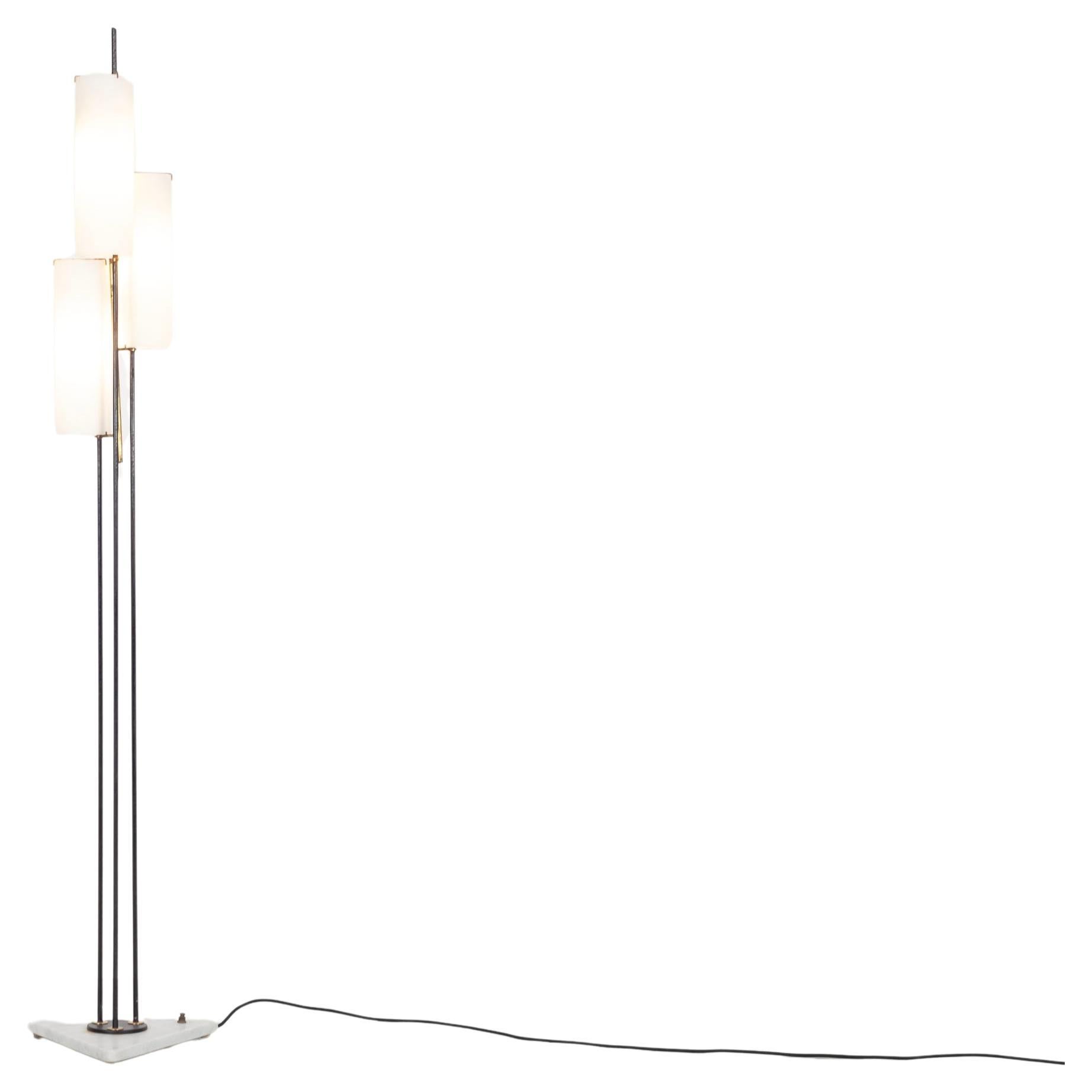Floor Lamp - Design and Manufacturing by Stilnovo, Italy, 1960s. For Sale