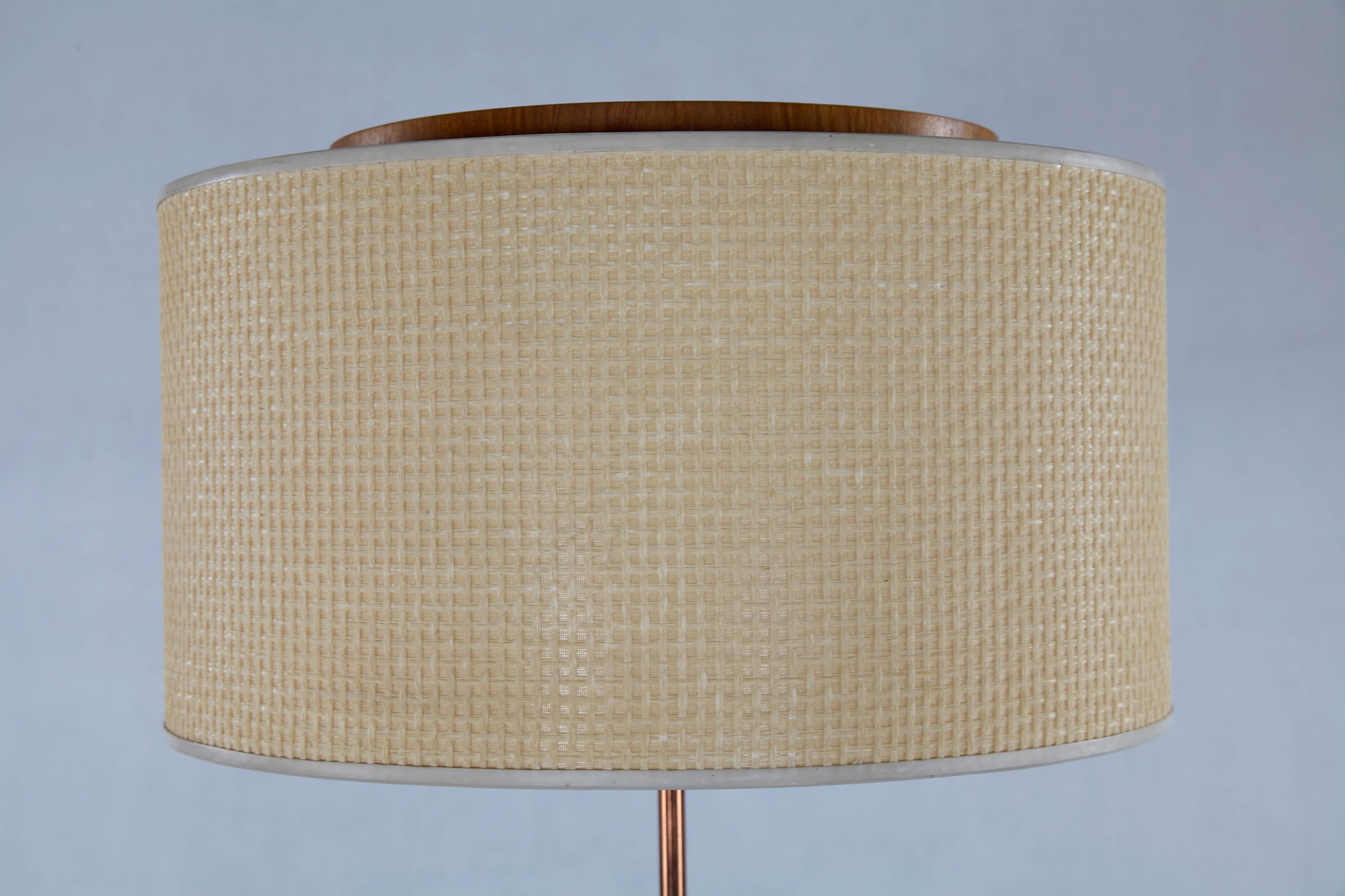 Floor Lamp, Design and Manufacturing by Temde, Germany, 1960s In Good Condition In Wolfurt, AT