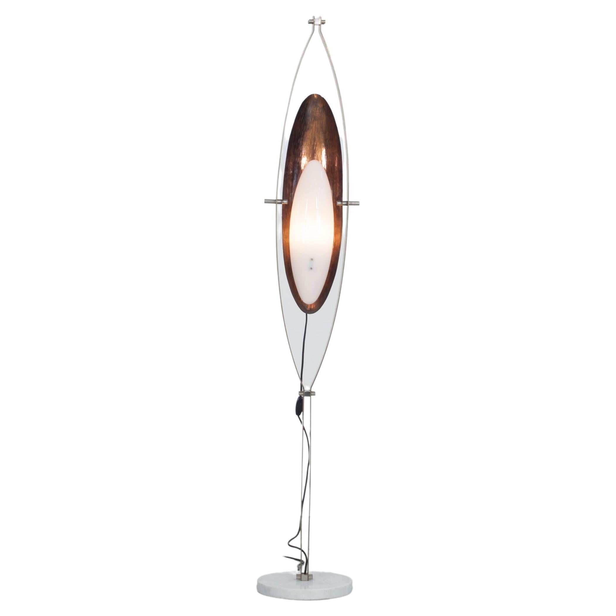 Floor Lamp, Design by Goffredo Reggiani. For Sale