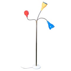 Floor Lamp, Design Giuseppe Ostuni for Oluce, Italy, 1950s