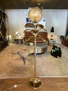 Floor Lamp Design Hans Kögl, Hollywood Regency, Mid-Century 1970s Germany Vtg