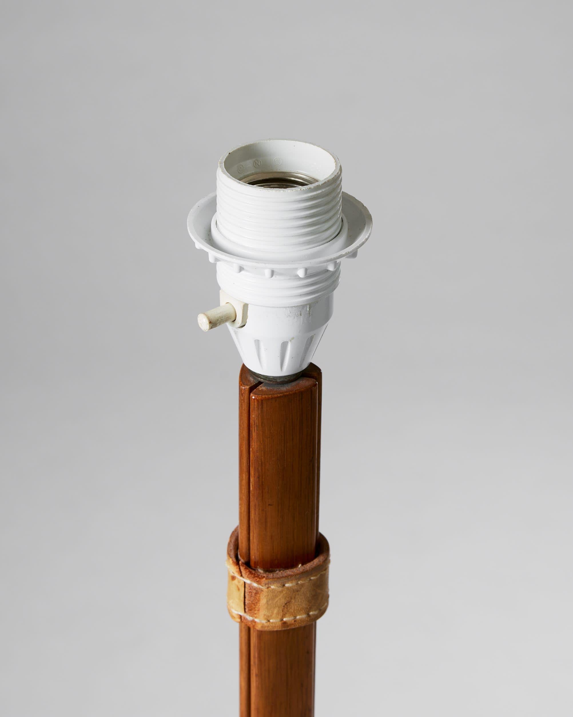 Lampadaire conçu par Alf Svensson pour Bergboms Suède, années 1950 en vente 2
