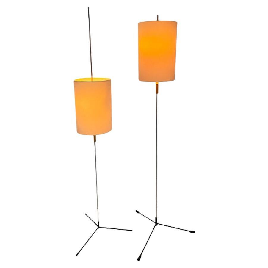 Floor Lamp Designed by Hans-jörg Walter and Josef Kuntner, for Knoll Int. 1960s For Sale
